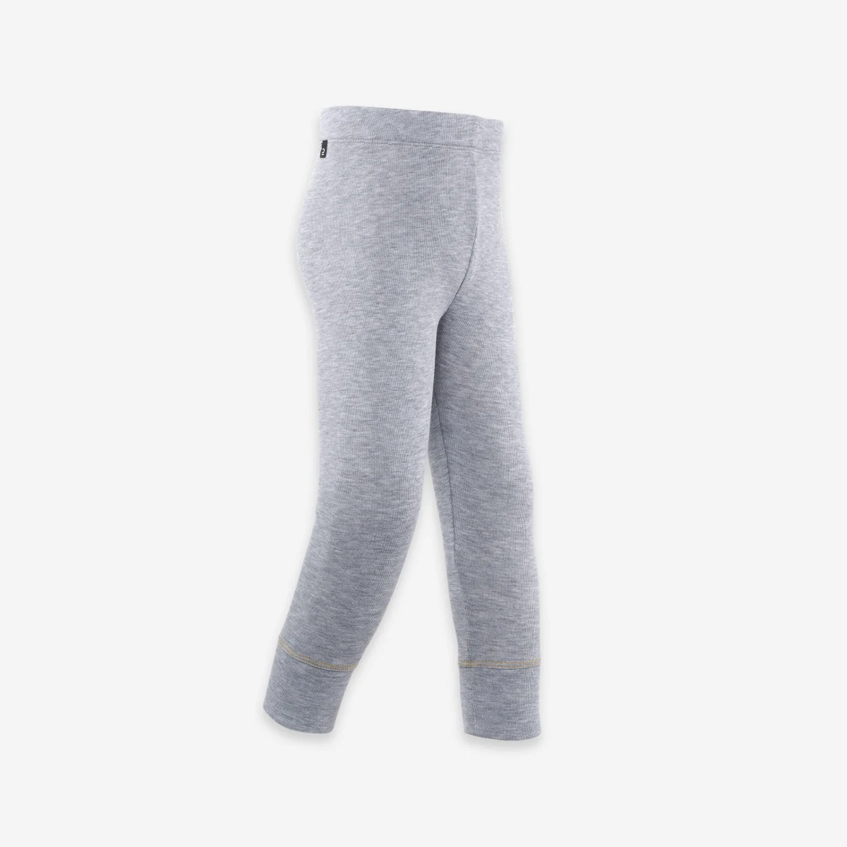 WEDZE Detské spodné termolegíny Warm na lyžovanie sivé 24 m-3r (82-95 cm) · záber 1