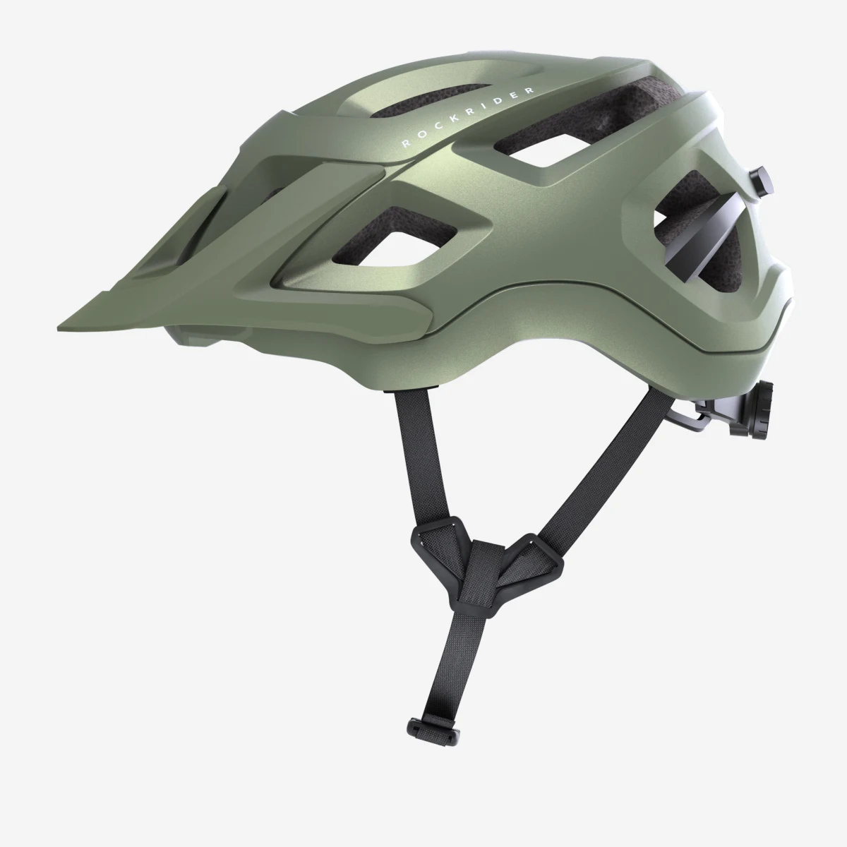 ROCKRIDER Prilba na horskú cyklistiku EXPL 500 zelená L · záber 10