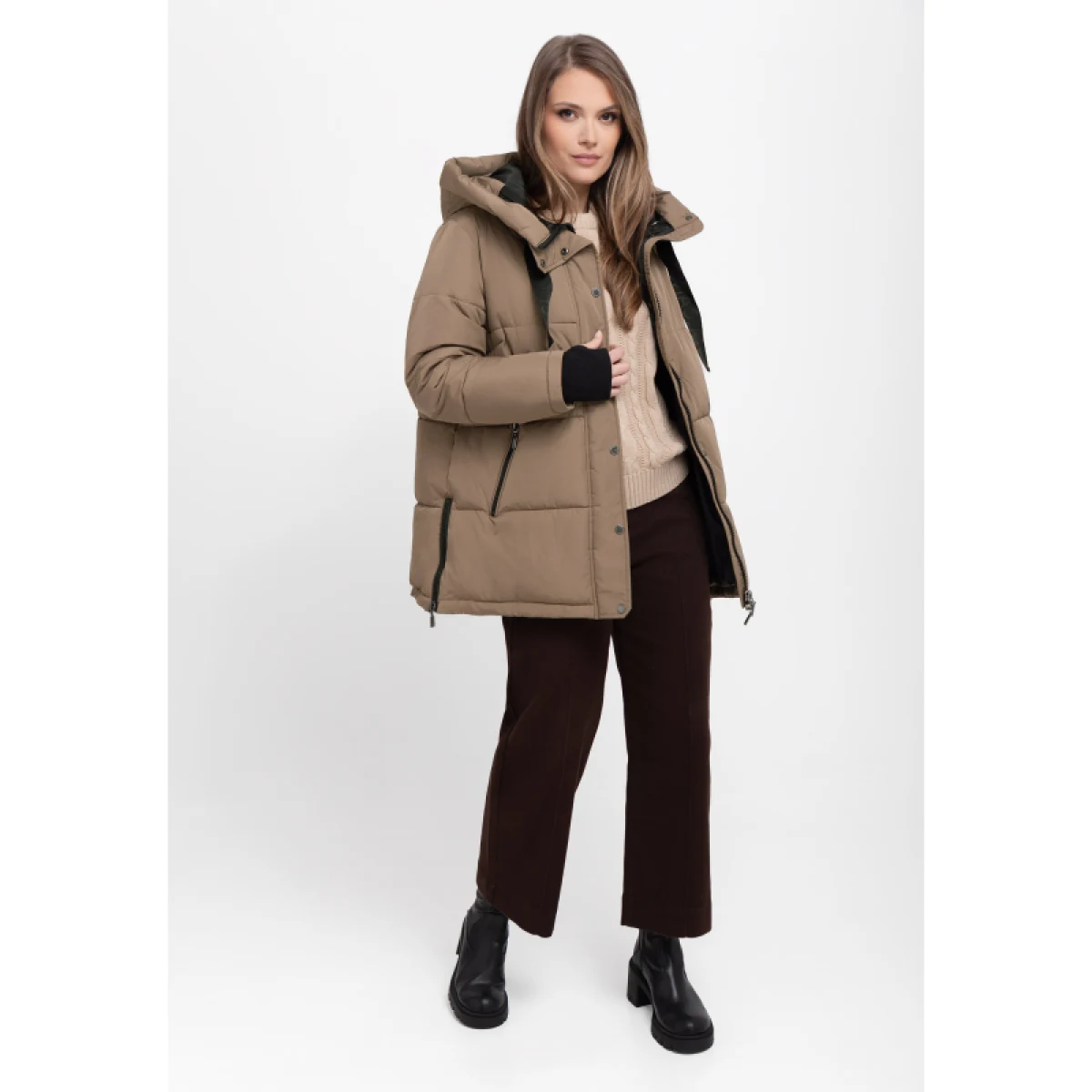 Dámská bunda VOLCANO J-BLIS-102-BEIGE · záber 5