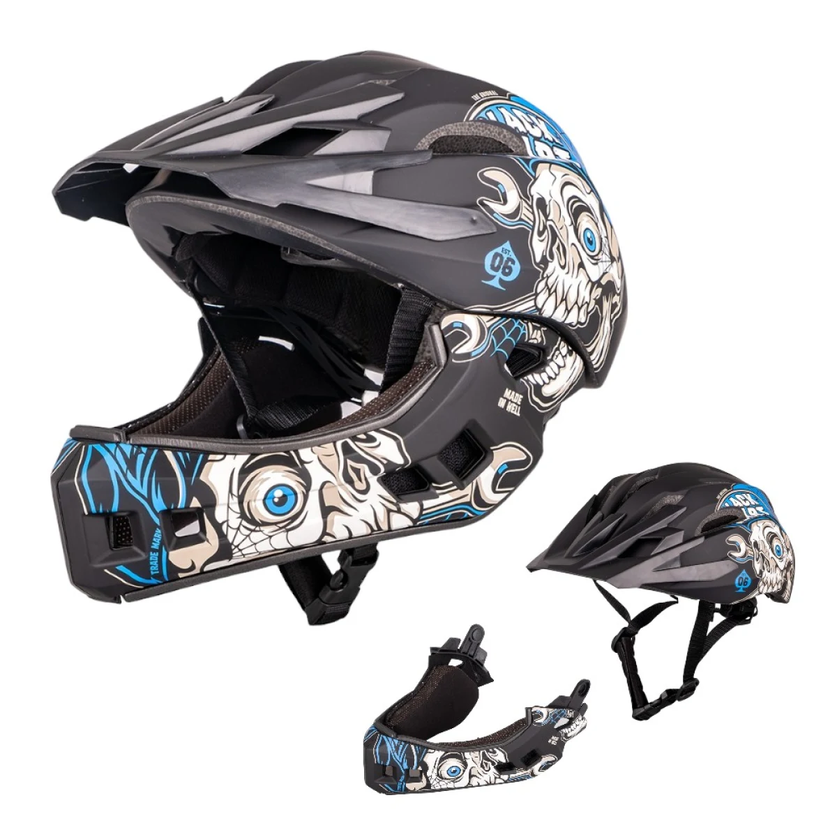W-TEC Delgada Freestyle Blue - S (52-56) · záber 2