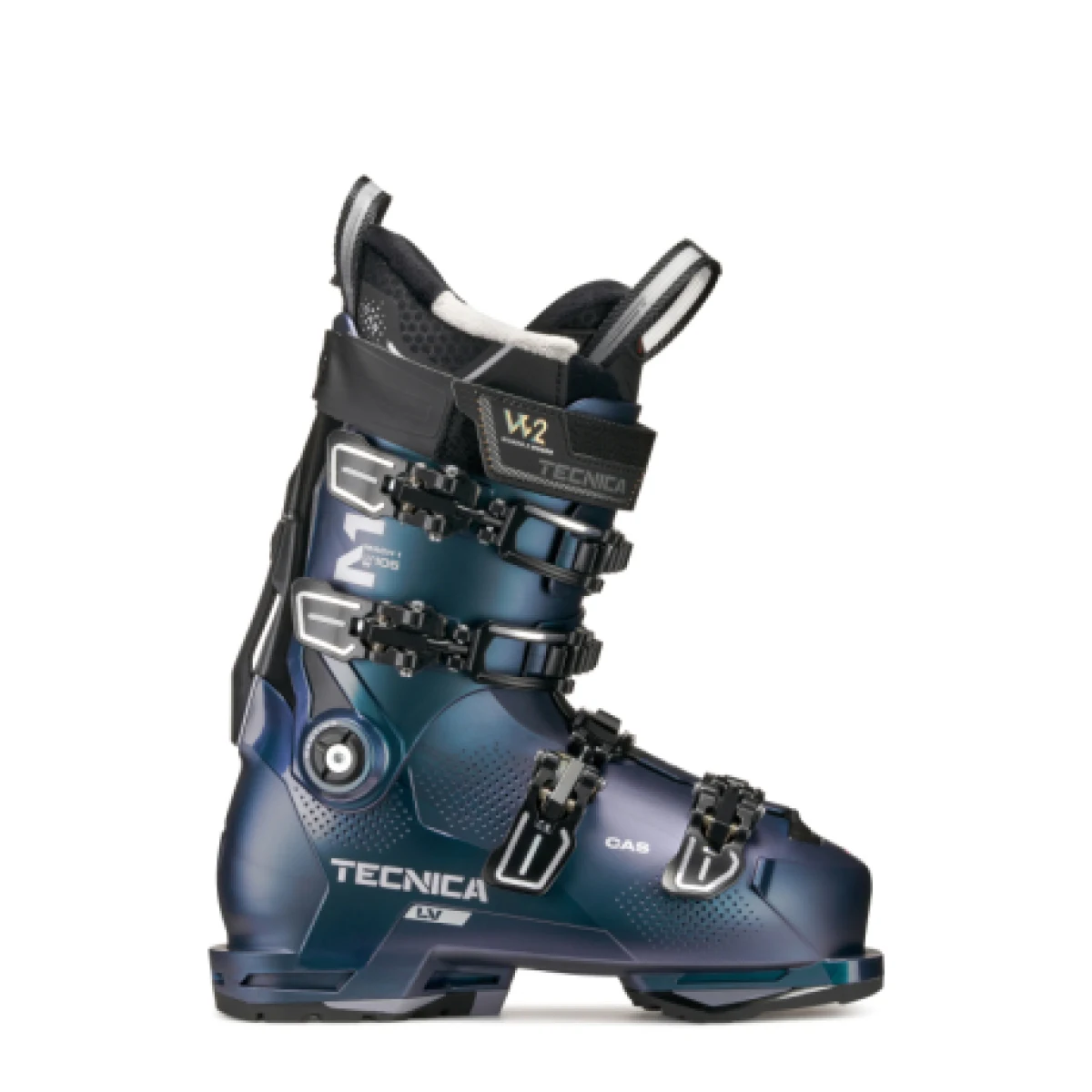 Dámské lyžařské boty na sjezdovku - on piste TECNICA Mach1 LV 105 W TD2 GW, iridescent green · záber 1