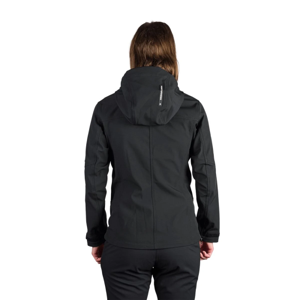 Dámská turistická softshellová bunda NORTHFINDER TIFFANI-269black · záber 5