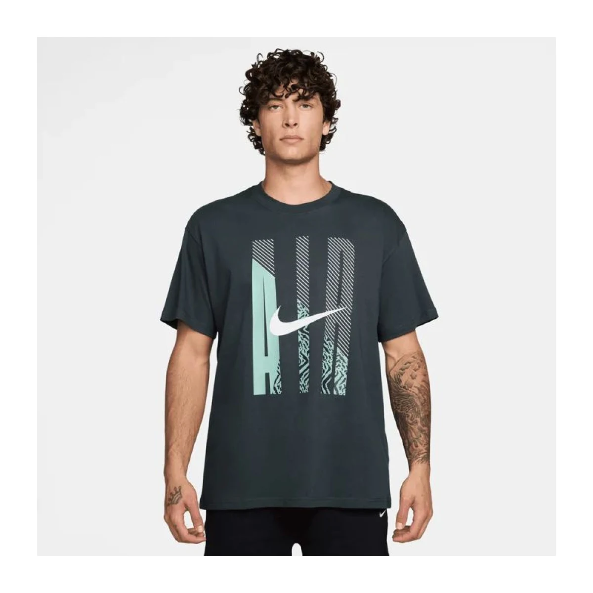 Pánske tričko s krátkym rukávom NIKE M NSW TEE M90 AIR HO25 SEAWEED · záber 2