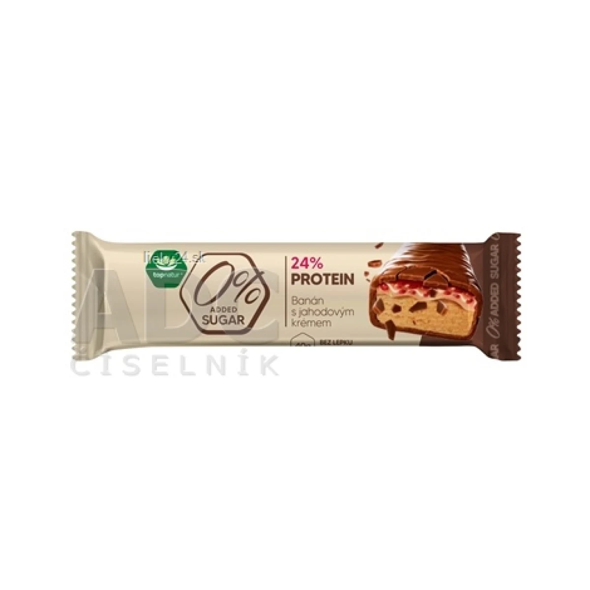 topnatur PROTEIN Banán s jahodovým krémom · záber 1
