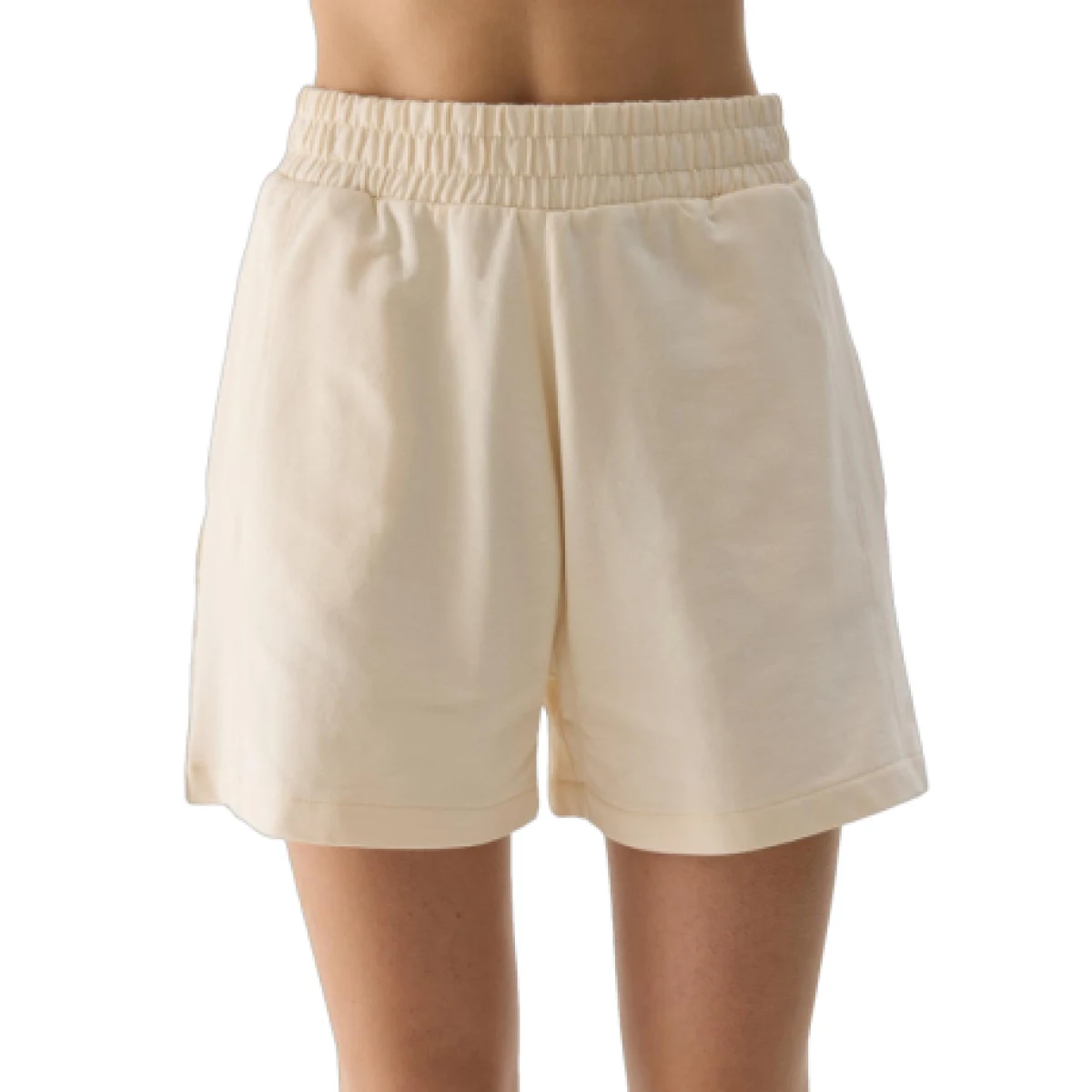 Dámské teplákové kraťasy 4F SHORTS CAS-4FWSS24TSHOF350-12S-CREME · záber 1