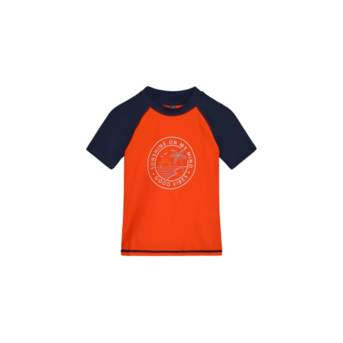Chlapčenské tričko na kúpanie - Farba: Kids T-Shirt W. Print-Grenadine · záber 1