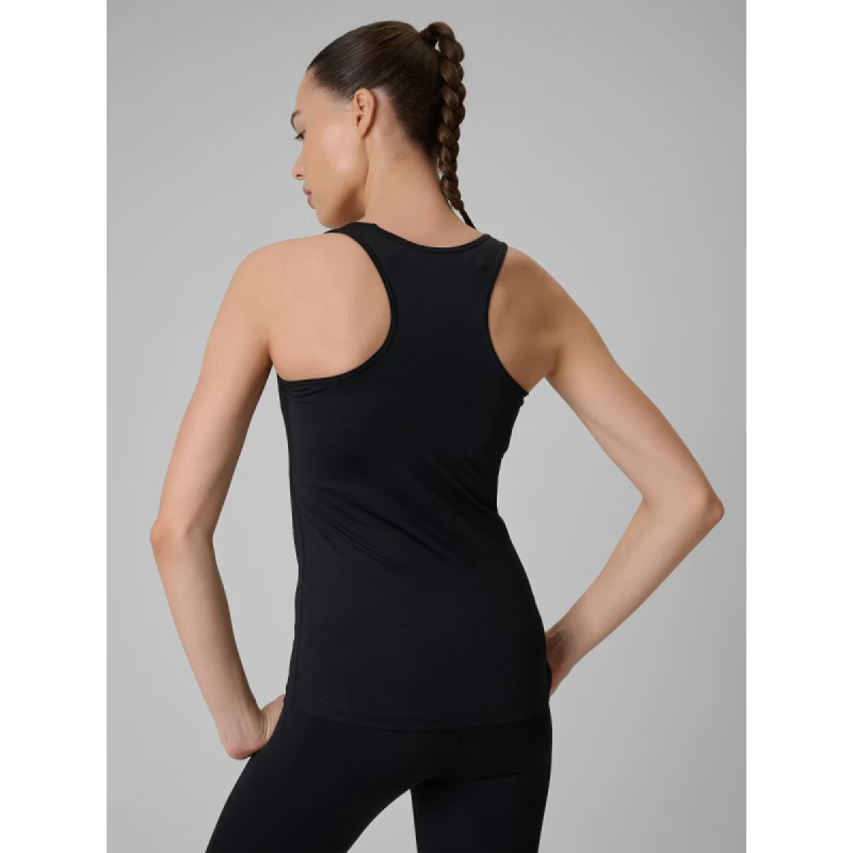Dámské tréninkové tílko 4F SLEEVELESS FNK F0766-20S-DEEP BLACK · záber 4