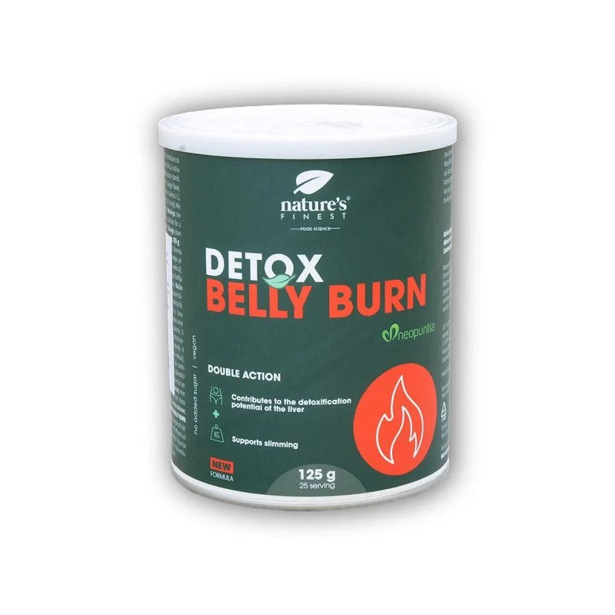 Natures Finest Detox Belly Burn 125g · záber 1