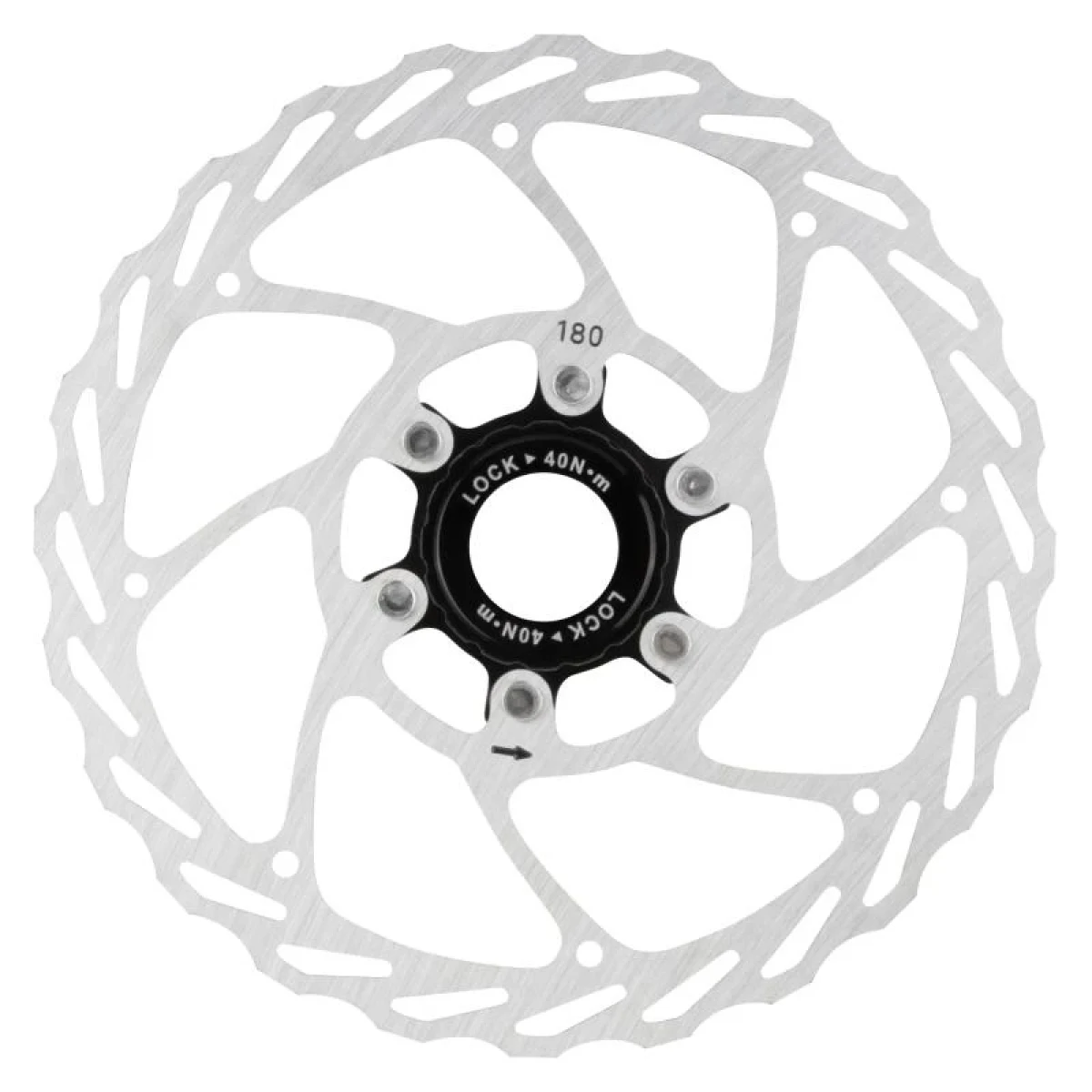 Force Kotouč brzdový 180 mm, CENTER LOCK, stříbrný · záber 1