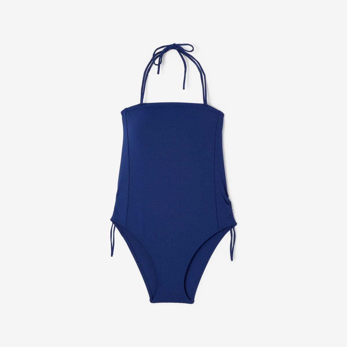 DECATHLON Dámske jednodielne plavky Manon Venice na surfovanie tmavomodré XS-S · záber 2