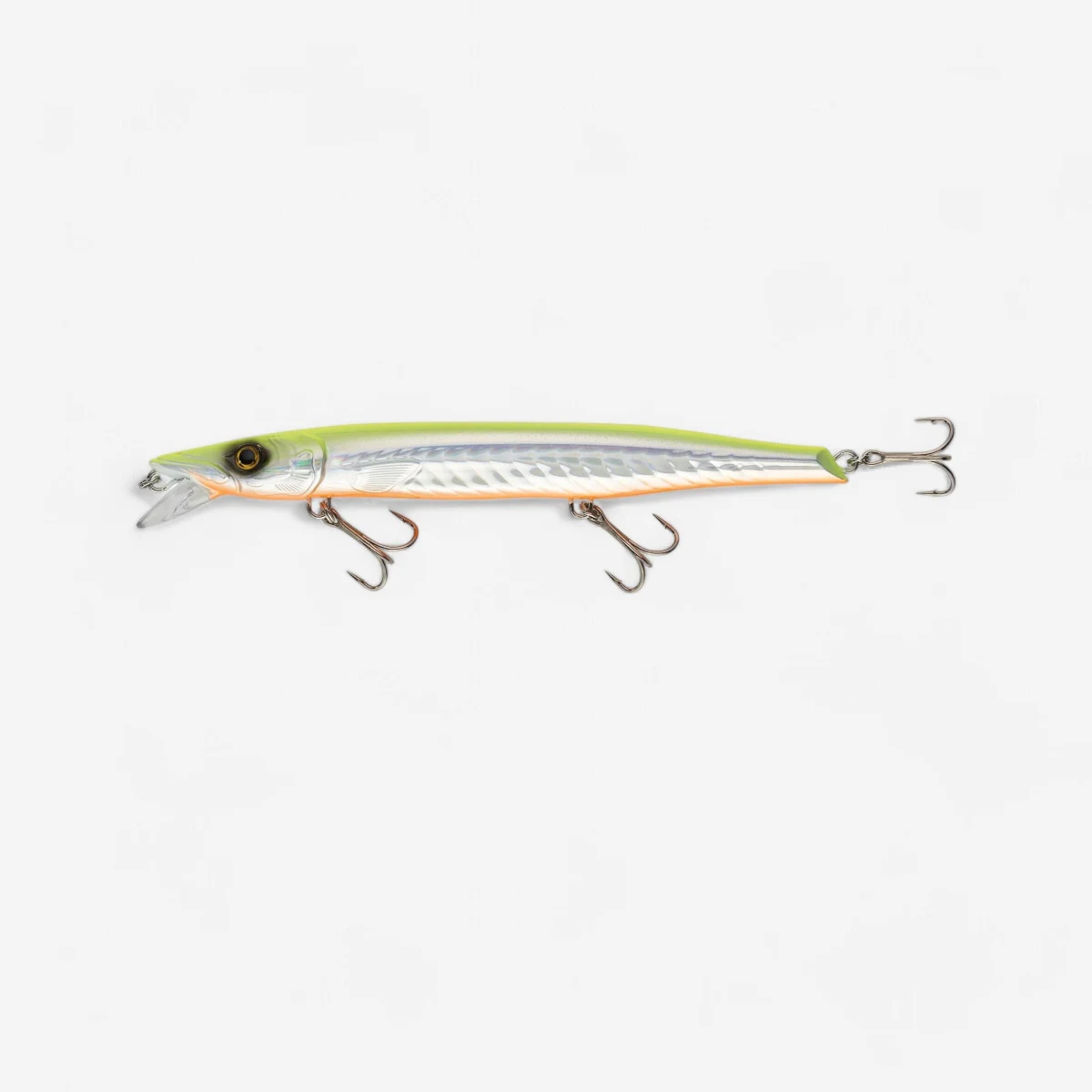CAPERLAN Jerkbait Jerkuda 170SP na morský rybolov biela fluo bez · záber 1