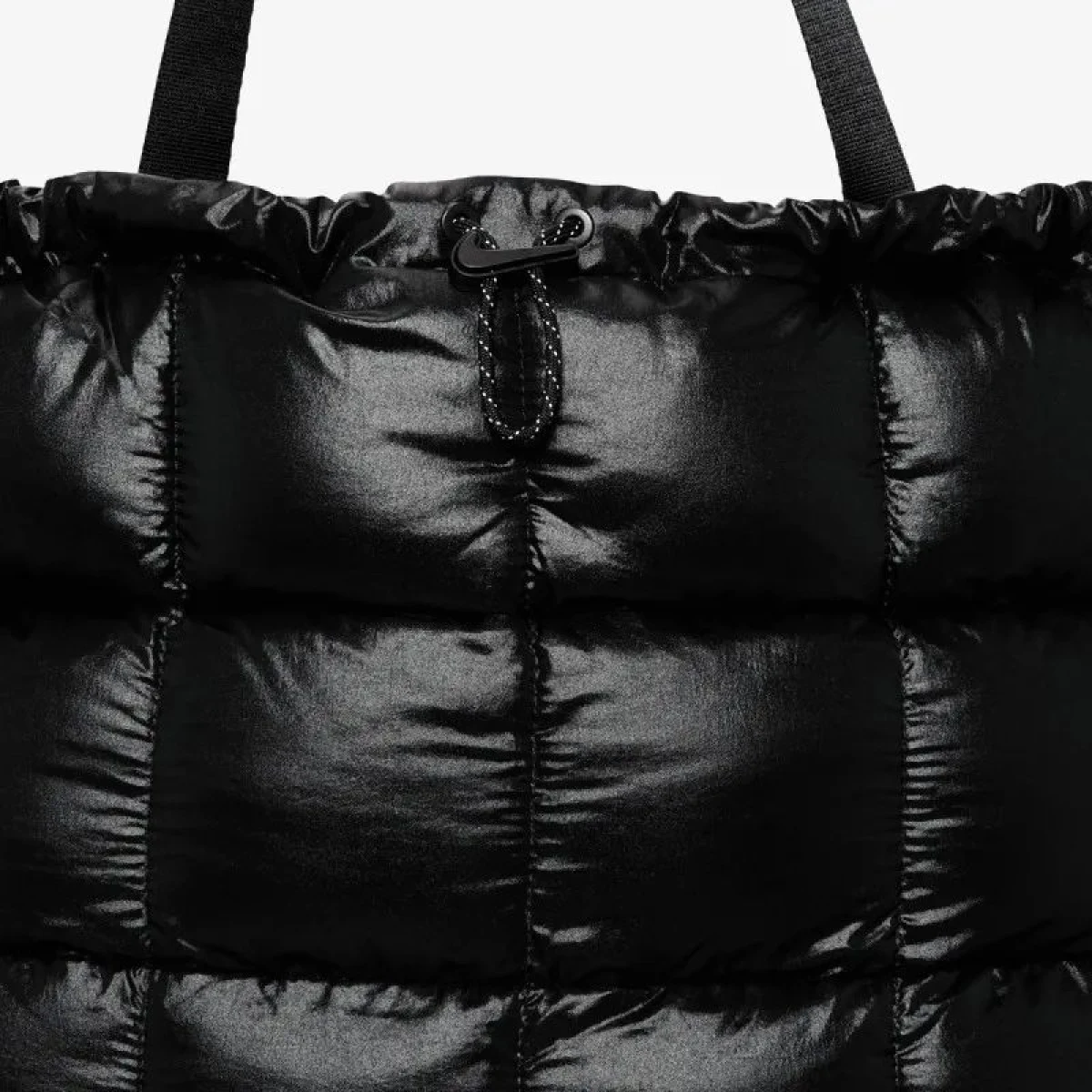 Dámska taška cez rameno NIKE Puffle Tote Bag 2.0 black iron grey black · záber 5