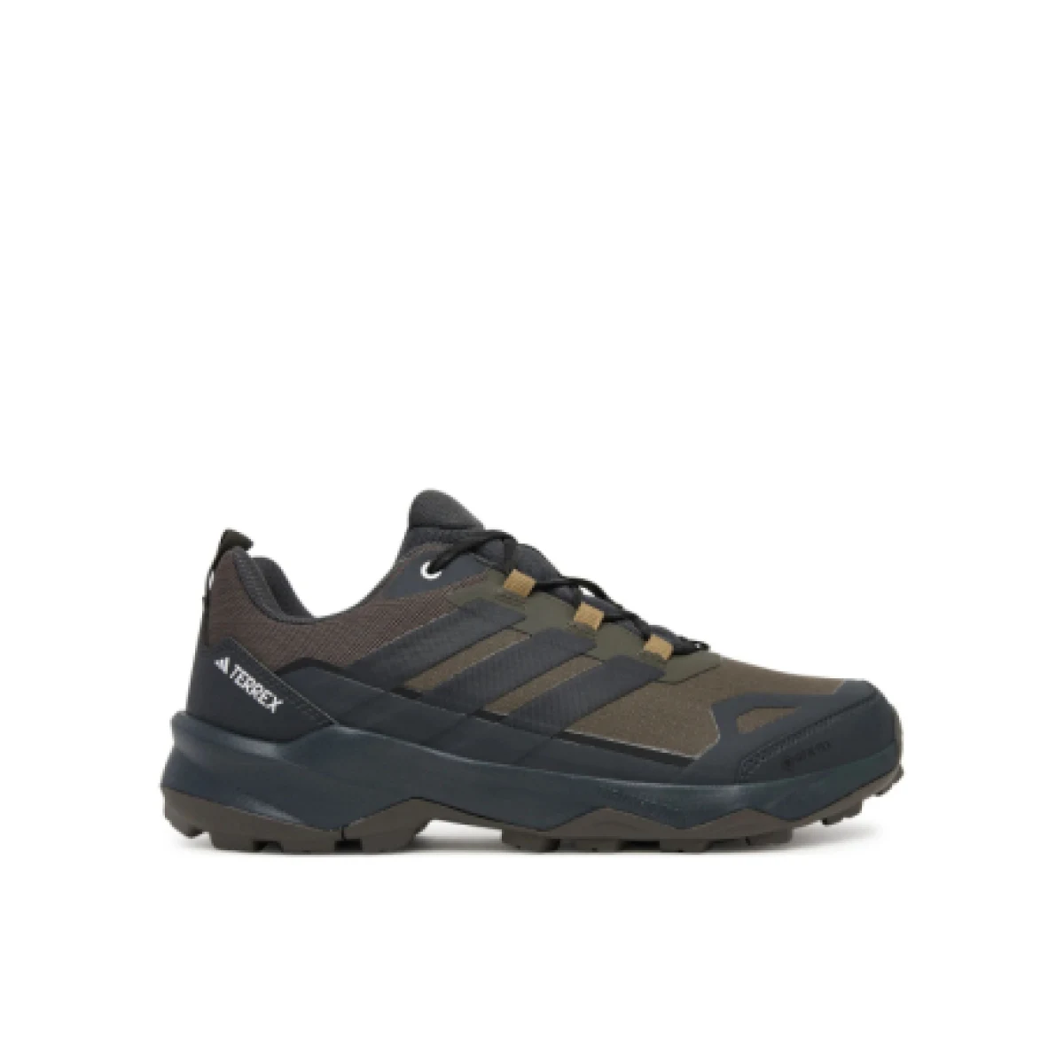 Pánska nízka turistická obuv ADIDAS Terrex Skychaser AX5 GTX M shadow olive carbon bronze strata · záber 1