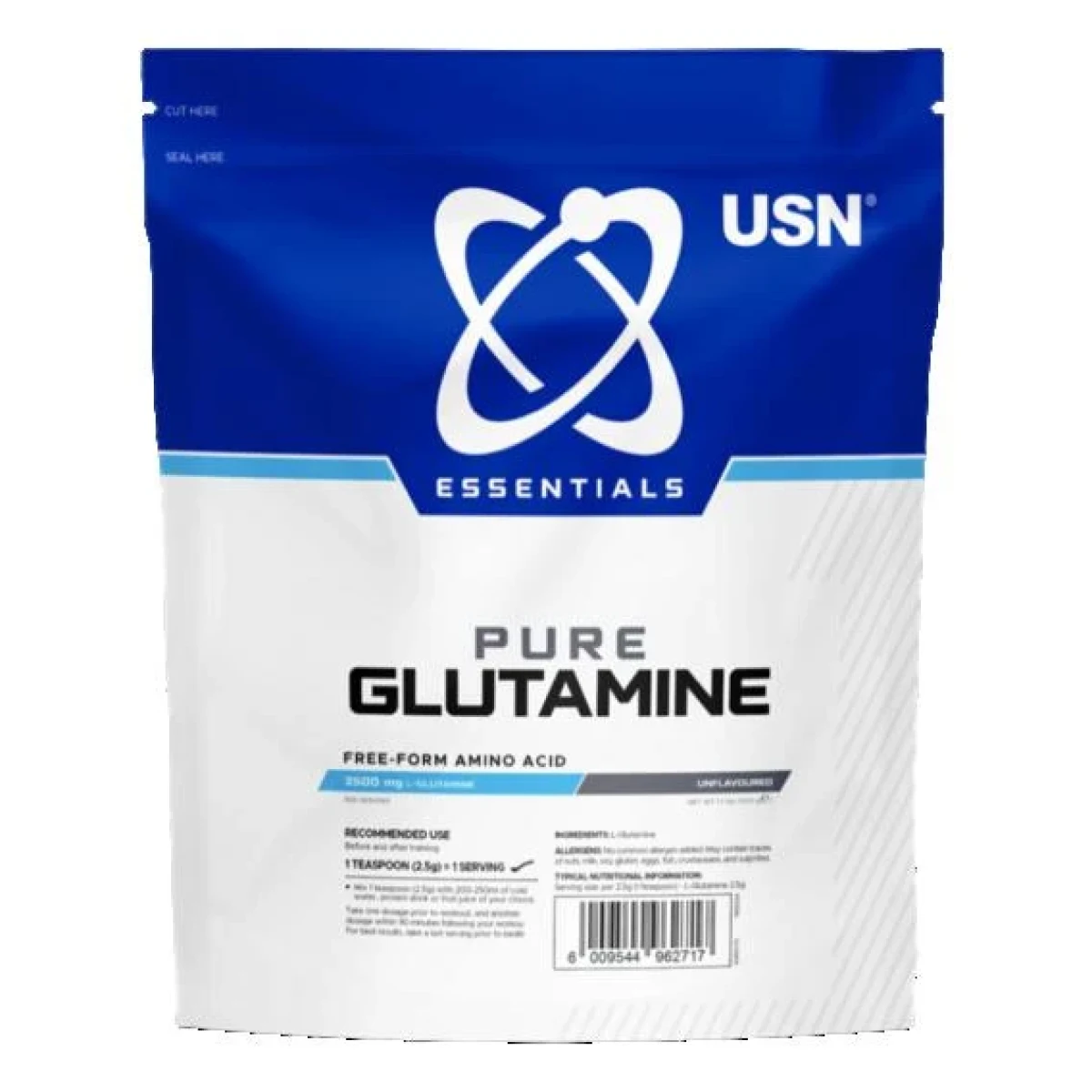 USN Essential Glutamine 500g · záber 1