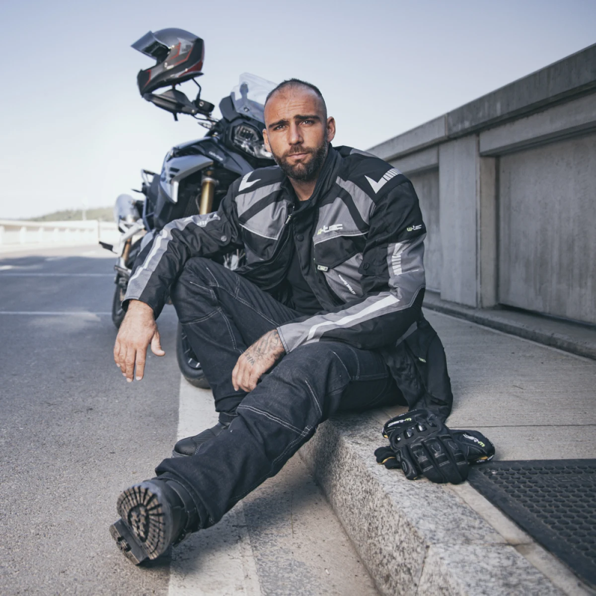 Moto topánky W-TEC Quartzo Farba hnedá, · záber 6