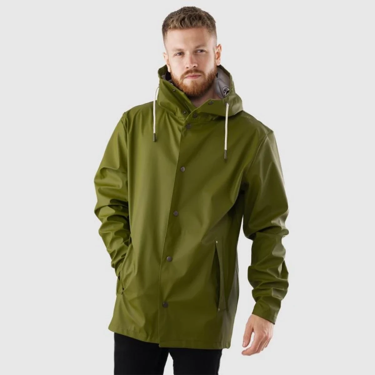 Woox Pluviam Urban Avocado Senor pláštěnka - Velikost: S | Barva: Zelená · záber 1