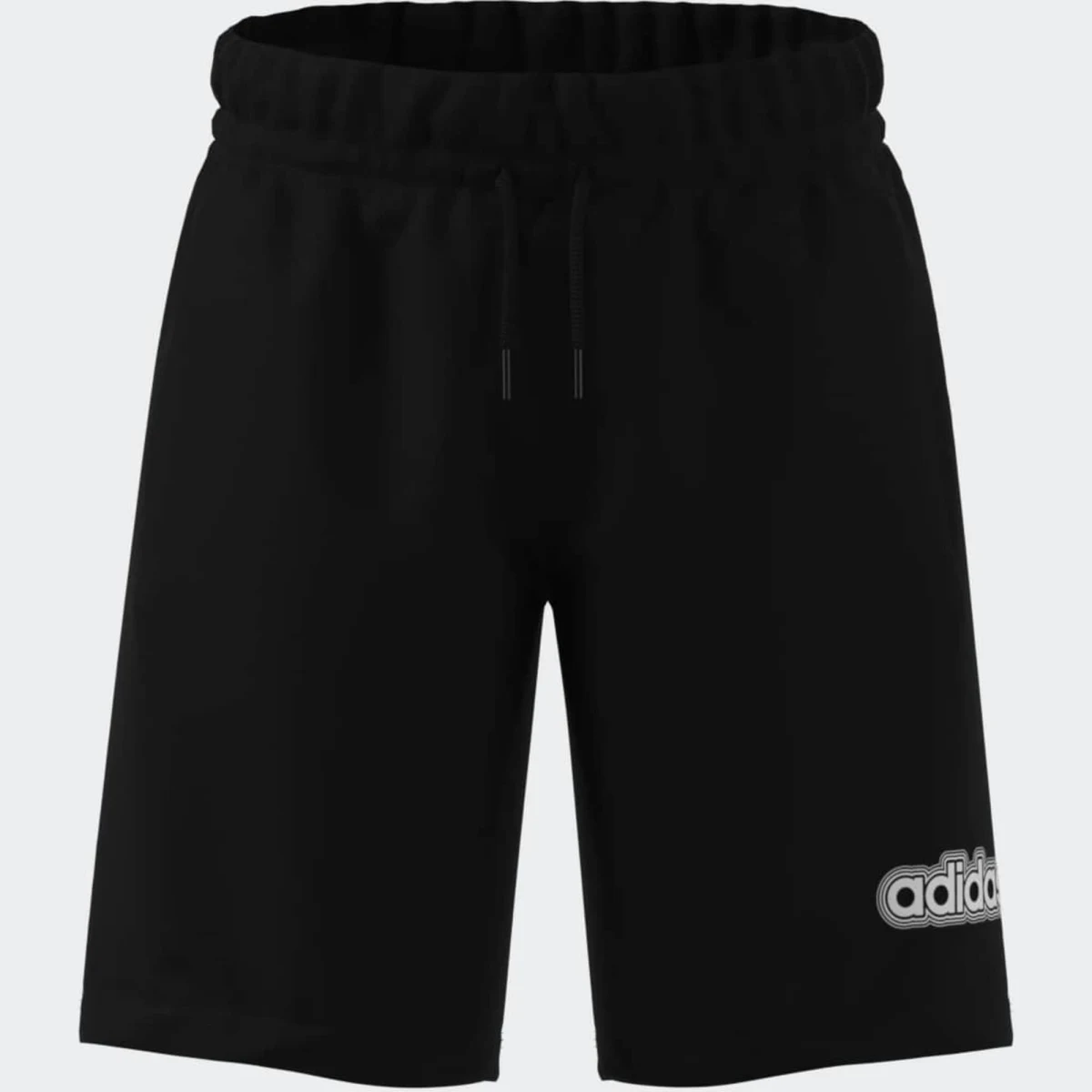 ADIDAS ADIDAS detské bavlnené šortky čierne 11-12 r (152 cm) · záber 1