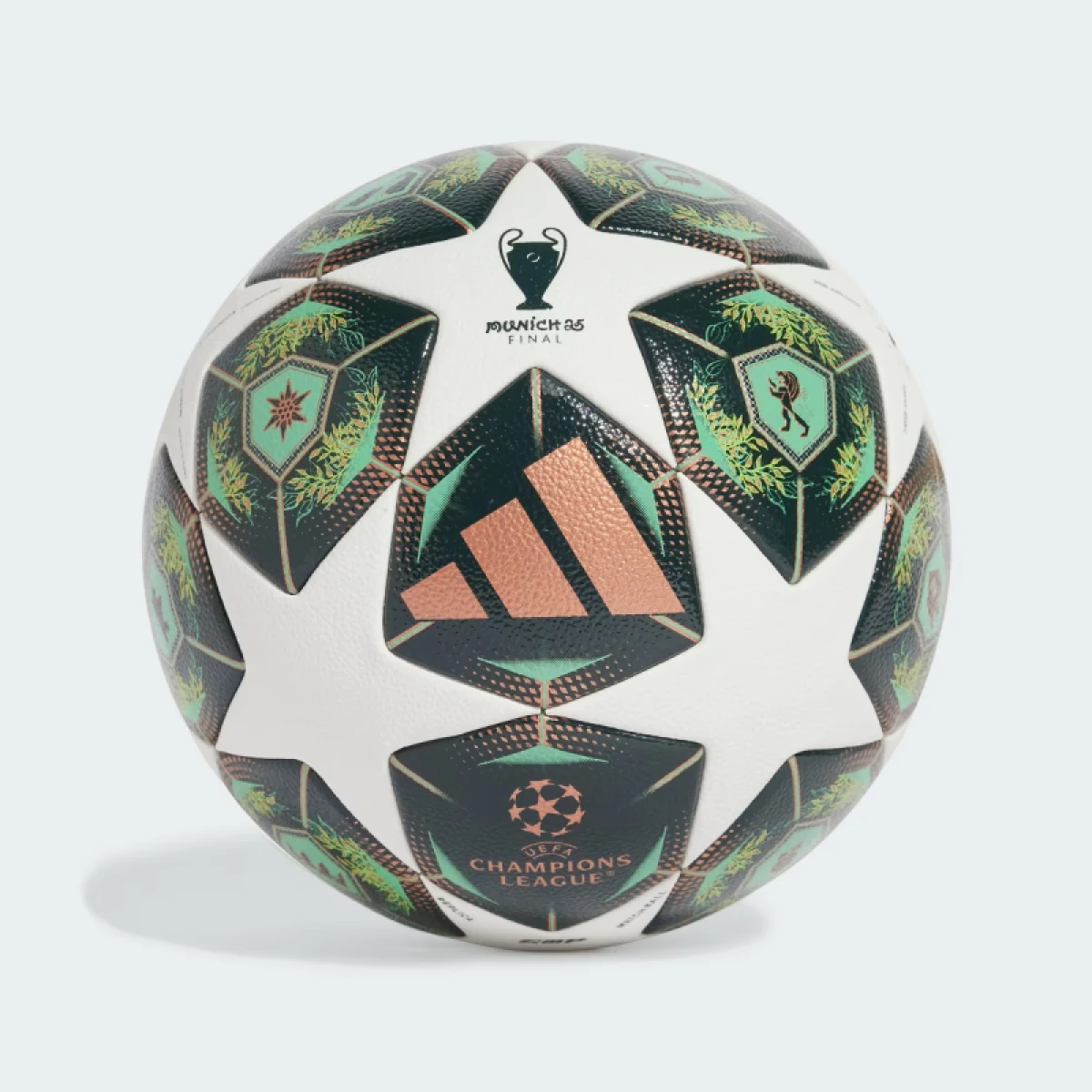 Fotbalový míč ADIDAS UCL COM WHITE SHAGRN SSLIME · záber 2