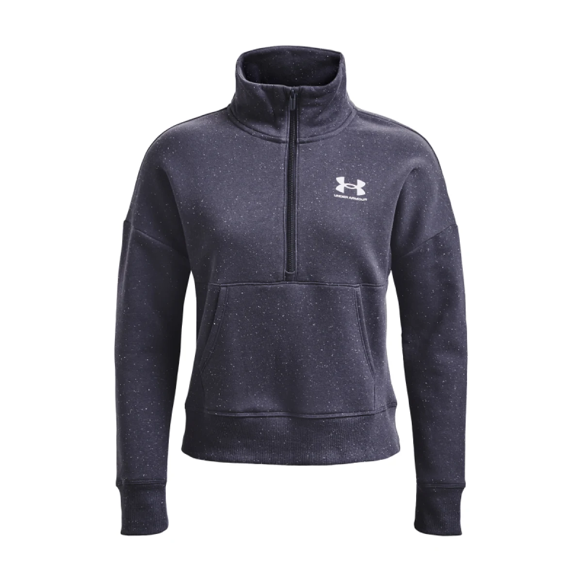 Dámská tréninková mikina s 1 2 zipem UNDER ARMOUR Rival Fleece HZ-GRY-1373030-558 · záber 4