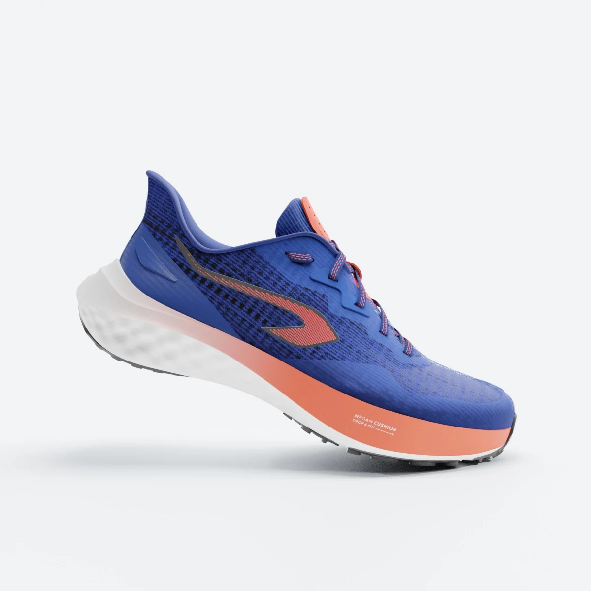 KIPRUN Detská bežecká obuv K500 Fast modro-červená 32 · záber 1