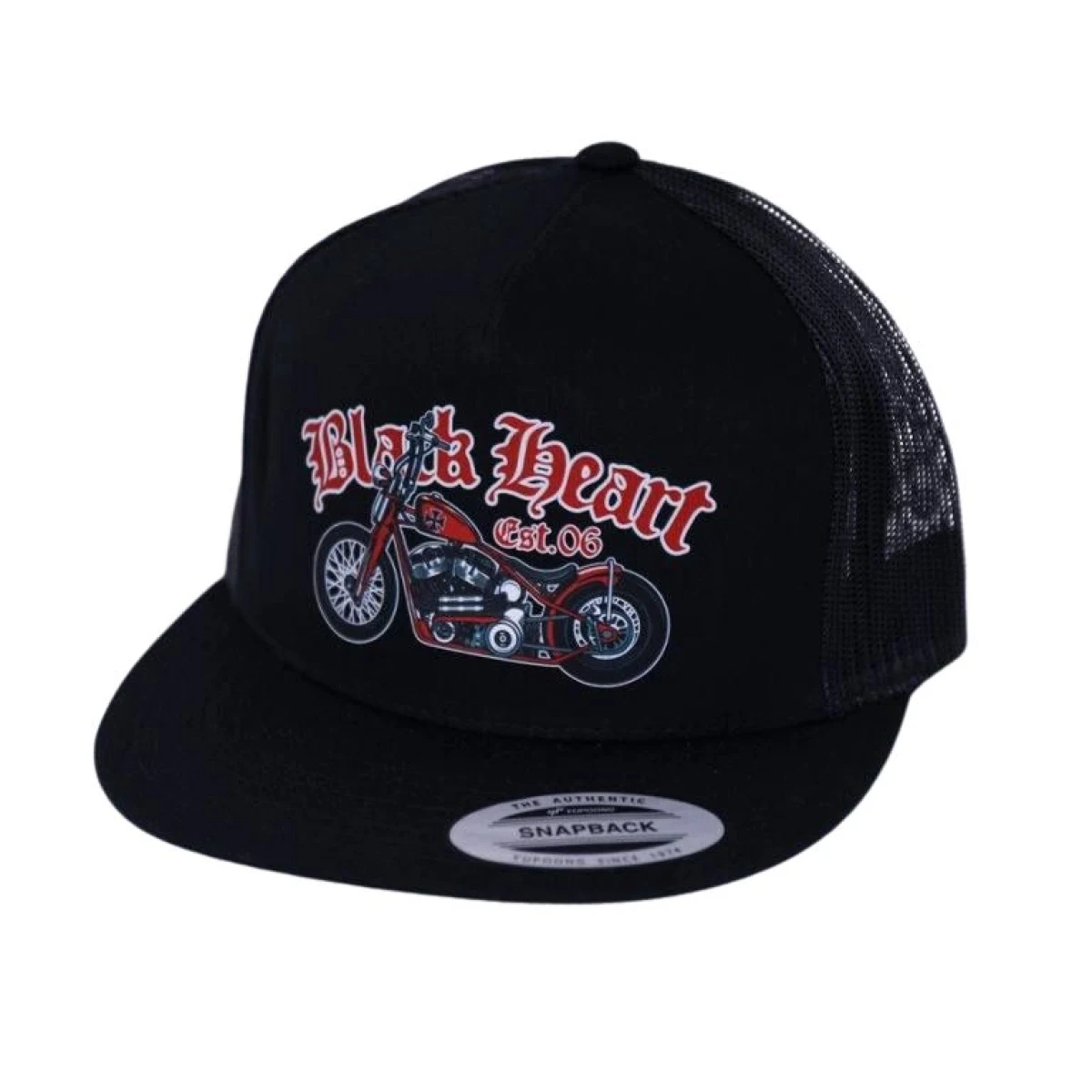 BLACK HEART Red Chopper Trucker · záber 1