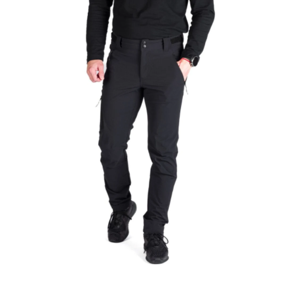 Pánské turistické kalhoty NORTHFINDER MASSIMILIANO-269black · záber 1