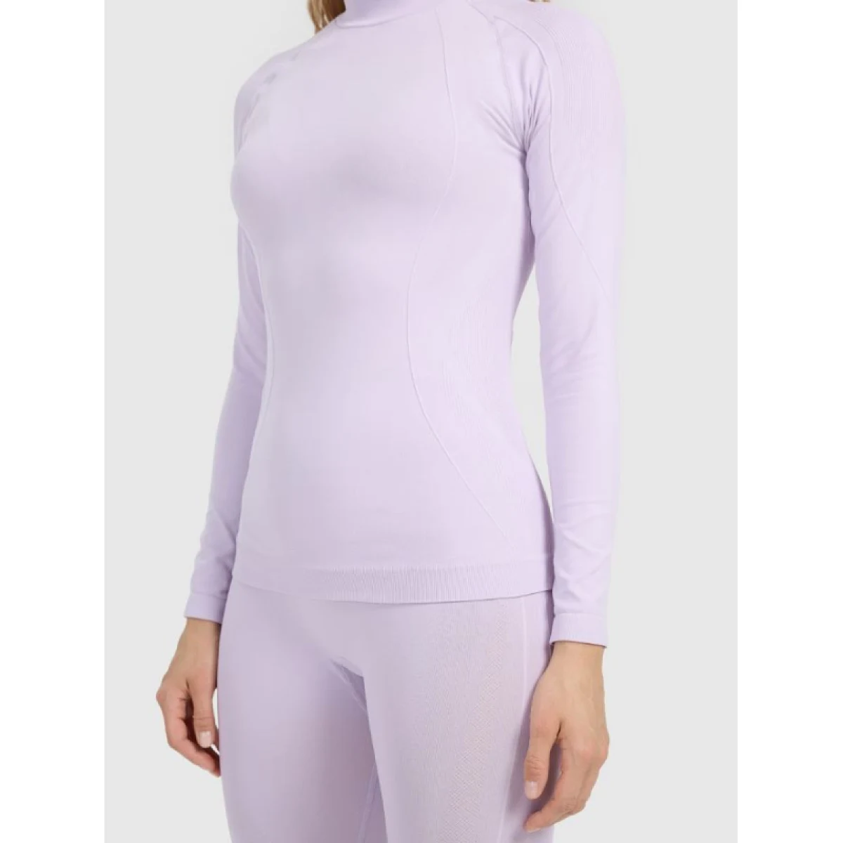 Dámské termo tričko s dlouhým rukávem 4F SEAMLESS UNDERWEAR F216-WAW25USEAF216-52S-LIGHT VIOLET · záber 3