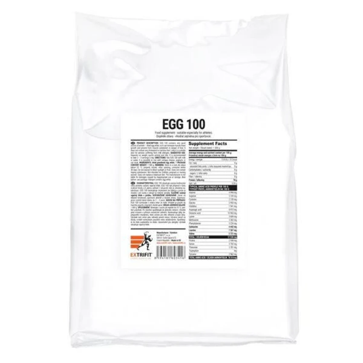 Extrifit EGG 100 - Argentinas Albumin 1000g · záber 1
