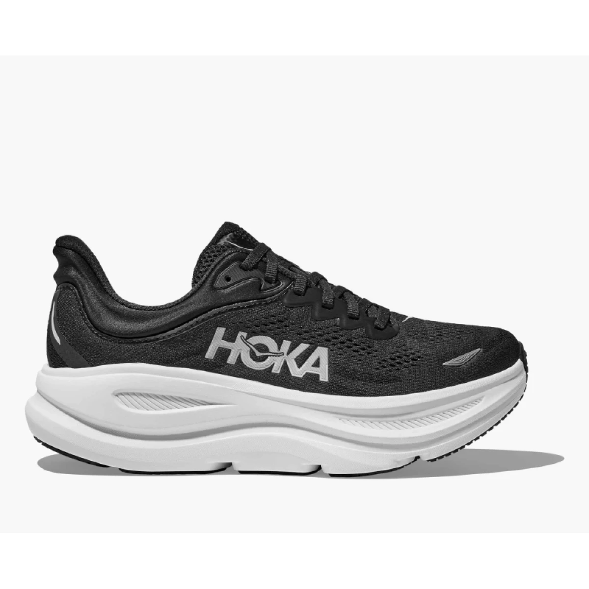 Pánská běžecká obuv HOKA Bondi 9 Wide M black white · záber 2