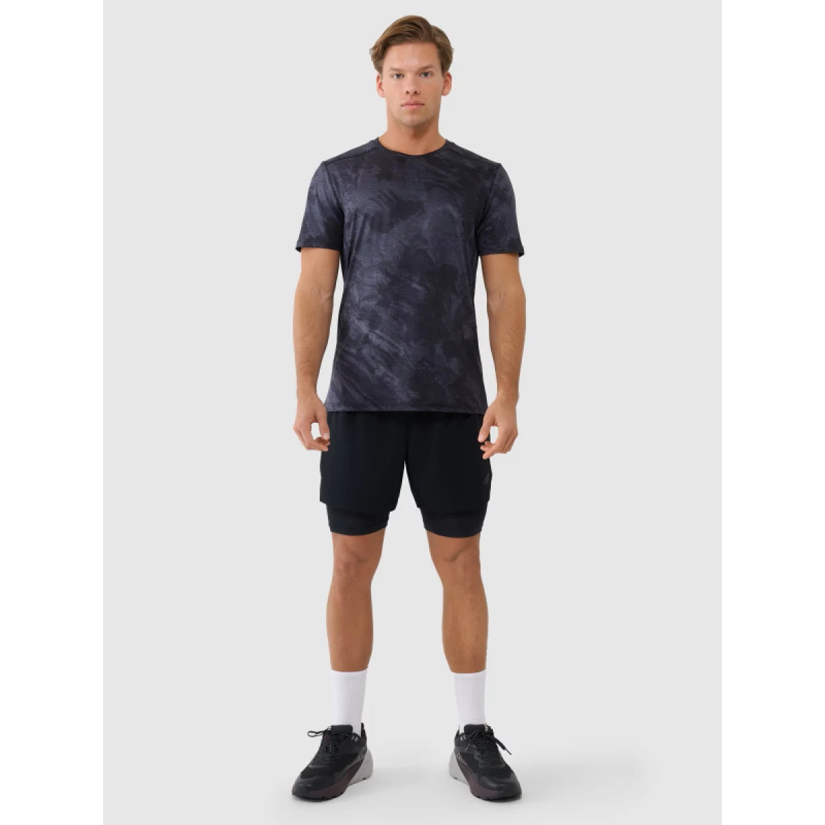 Pánské tréninkové kraťasy 4F SHORTS FNK M0866-20S-DEEP BLACK · záber 3