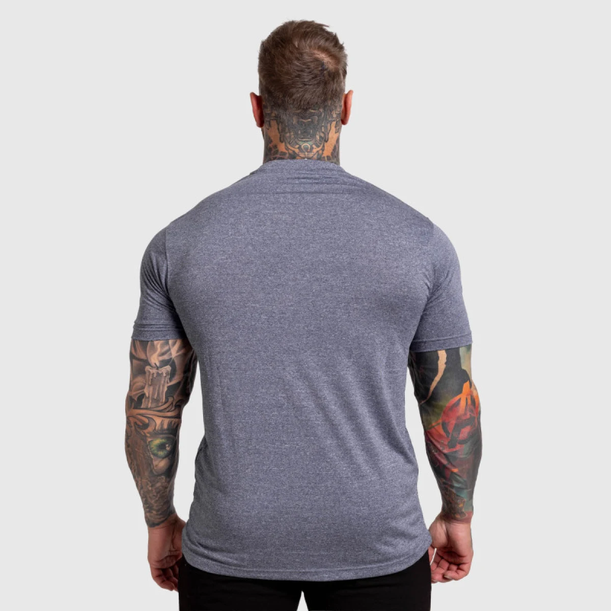 Pánske športové tričko Iron Aesthetics Flow, navy · záber 5