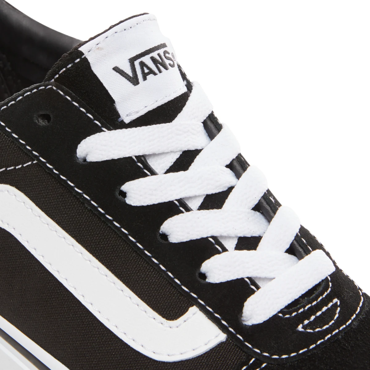 Dámská rekreační obuv VANS WM Ward-(SUEDE CANVAS)BLACK WHITE · záber 4