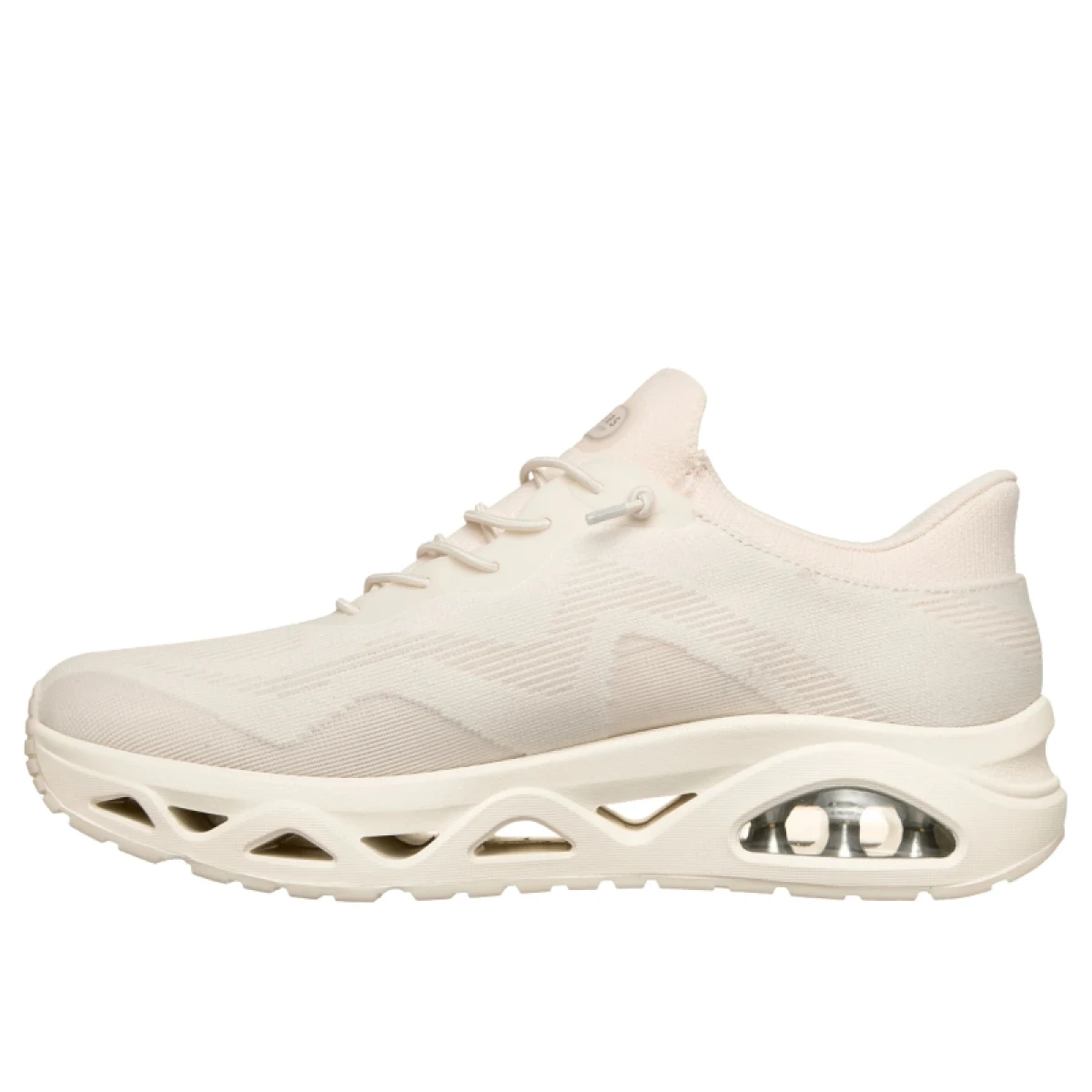Dámska rekreačná obuv SKECHERS Uno Glide Step Air Gliders Slip-Ins W off white · záber 3