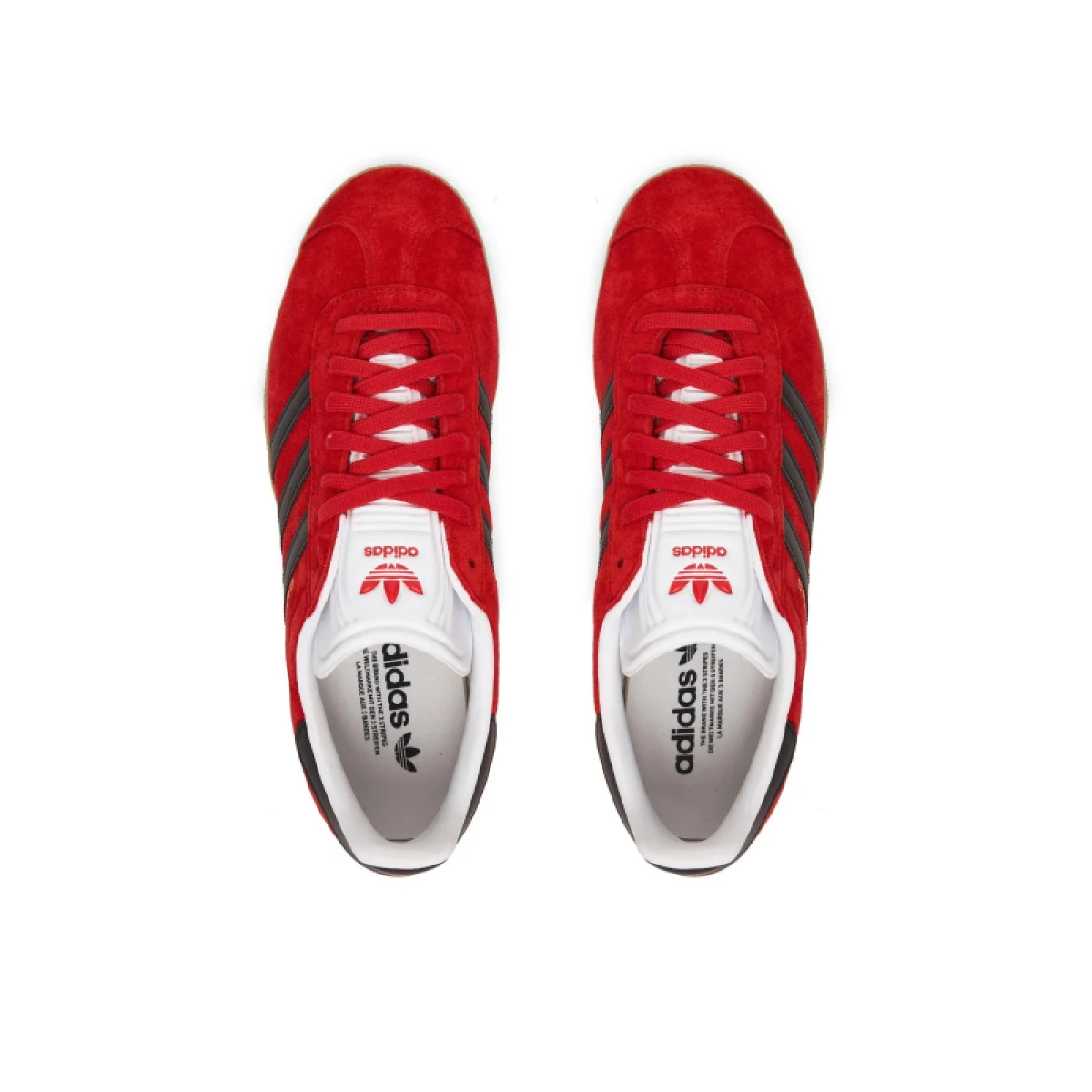 Pánska vychádzková obuv ADIDAS ORIGINALS Gazelle M better scarlet core black cloud white · záber 3