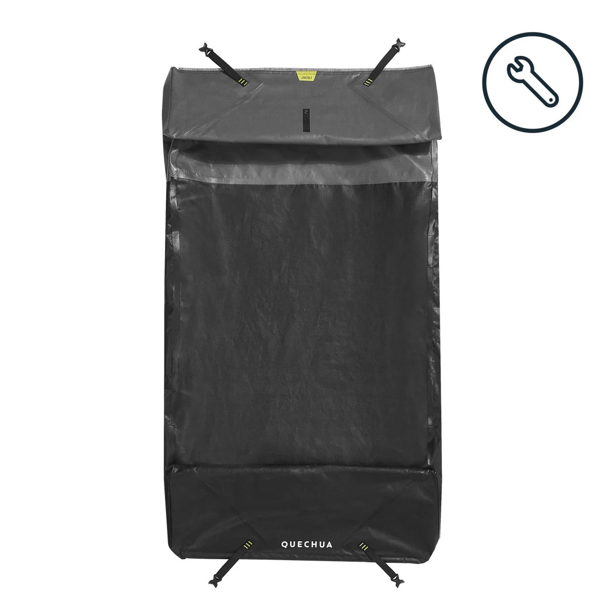 QUECHUA Obal na strešný stan MH900 Fresh&Black pre 2 osoby bez · záber 1