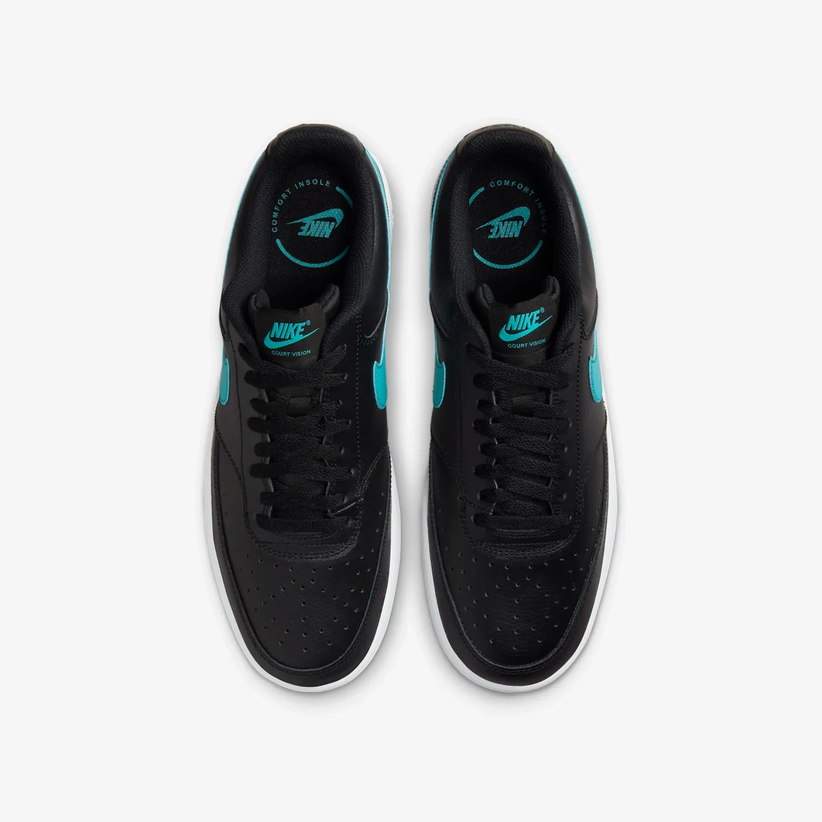Nike Court Vision Low M - Velikost: 46 | Barva: Čierna · záber 5