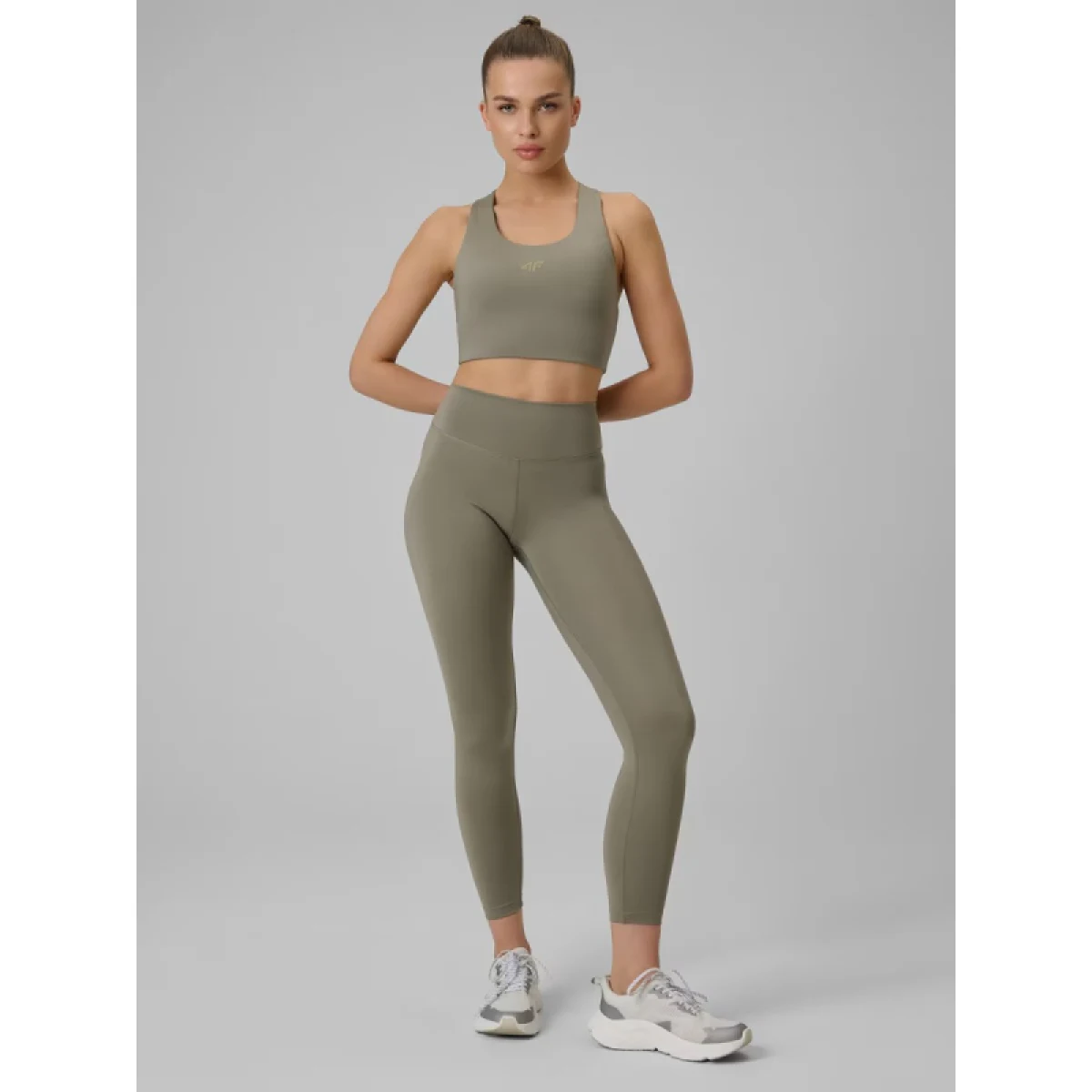 Dámská sportovní tréninková podprsenka 4F SPORT BRA F219-41S-GREEN · záber 5