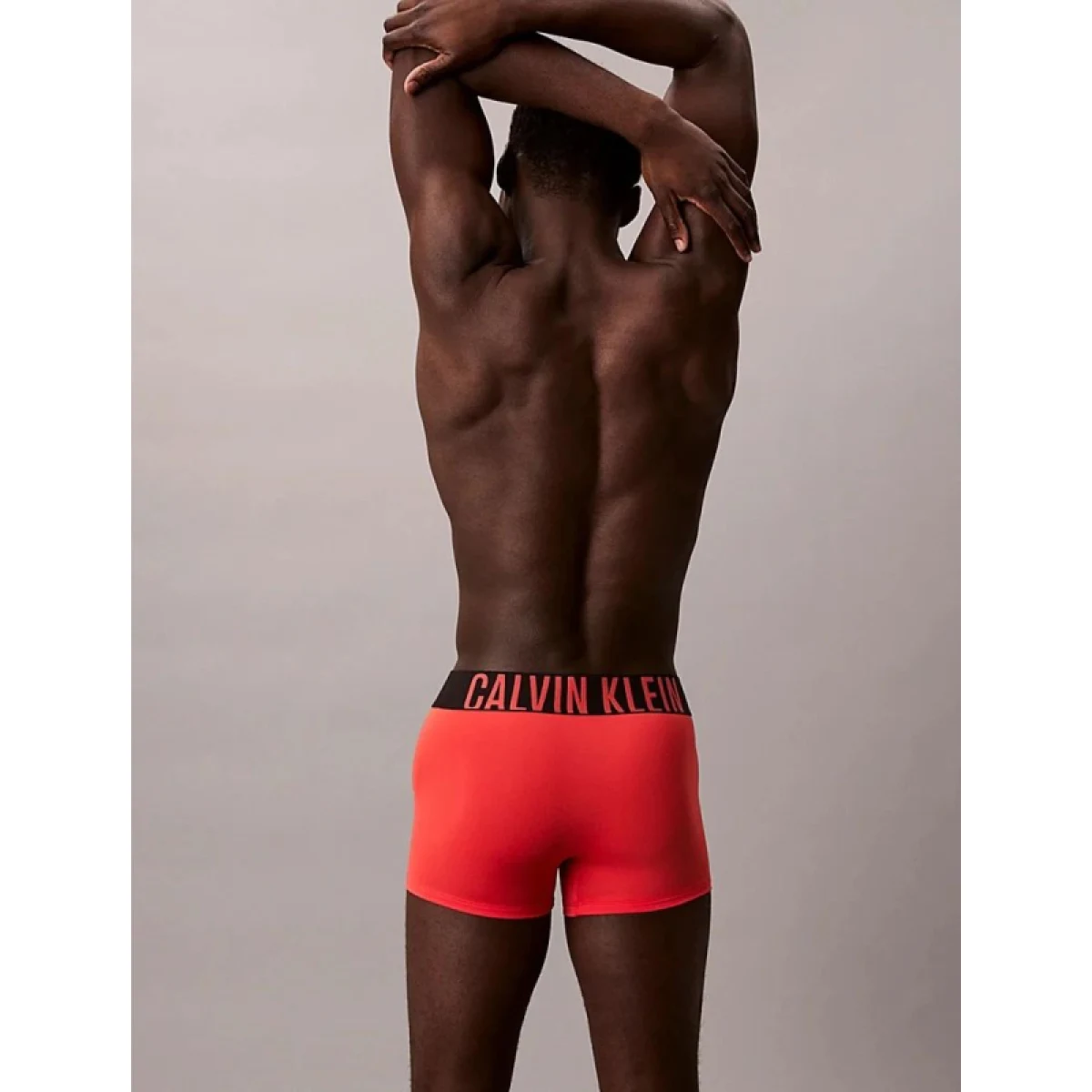 Pánske boxerky CALVIN KLEIN 3 PACK - Trunk 3-Pack black multicolor logo · záber 3