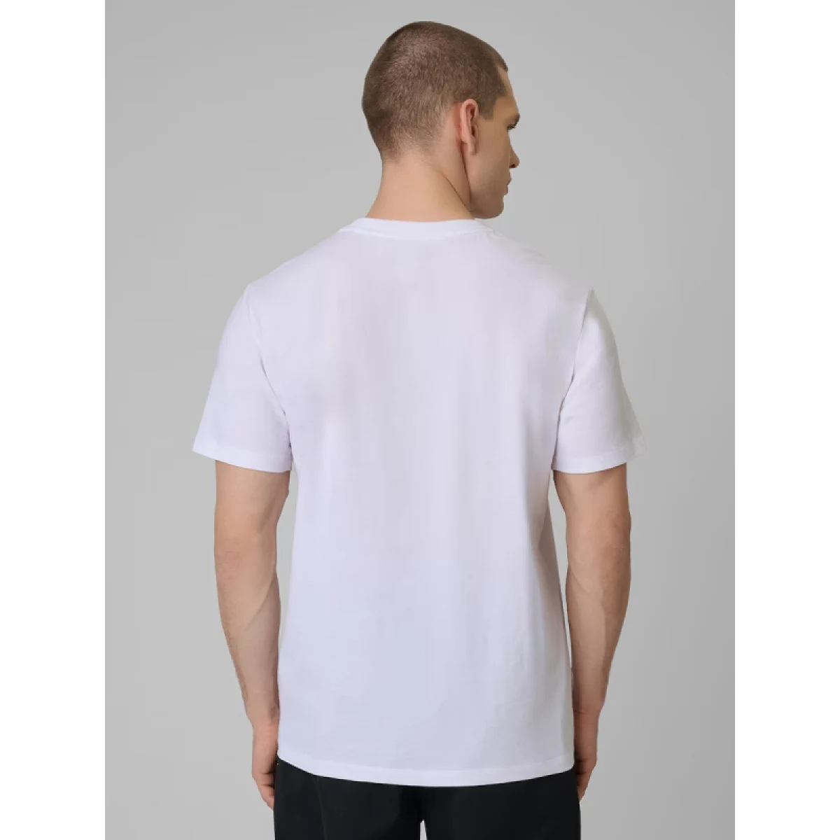Pánské tričko s krátkým rukávem 4F TSHIRT M2660-10S-WHITE · záber 4