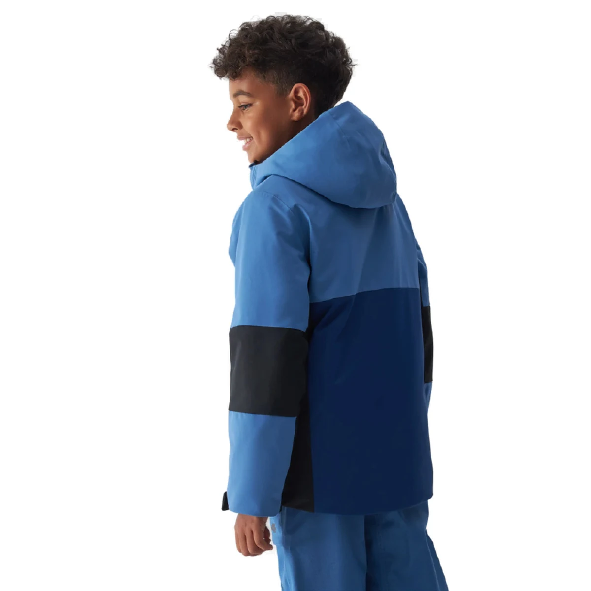 Chlapecká lyžařská bunda 4F JUNIOR TECHNICAL JACKET-JAW23TTJAM301-33S-BLUE · záber 3