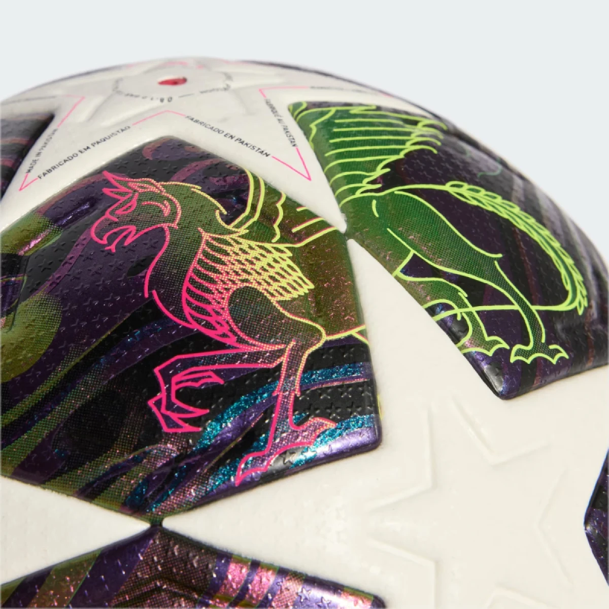 Futbalová lopta ADIDAS UCL PRO F DPURPL WHITE SYELLO · záber 5