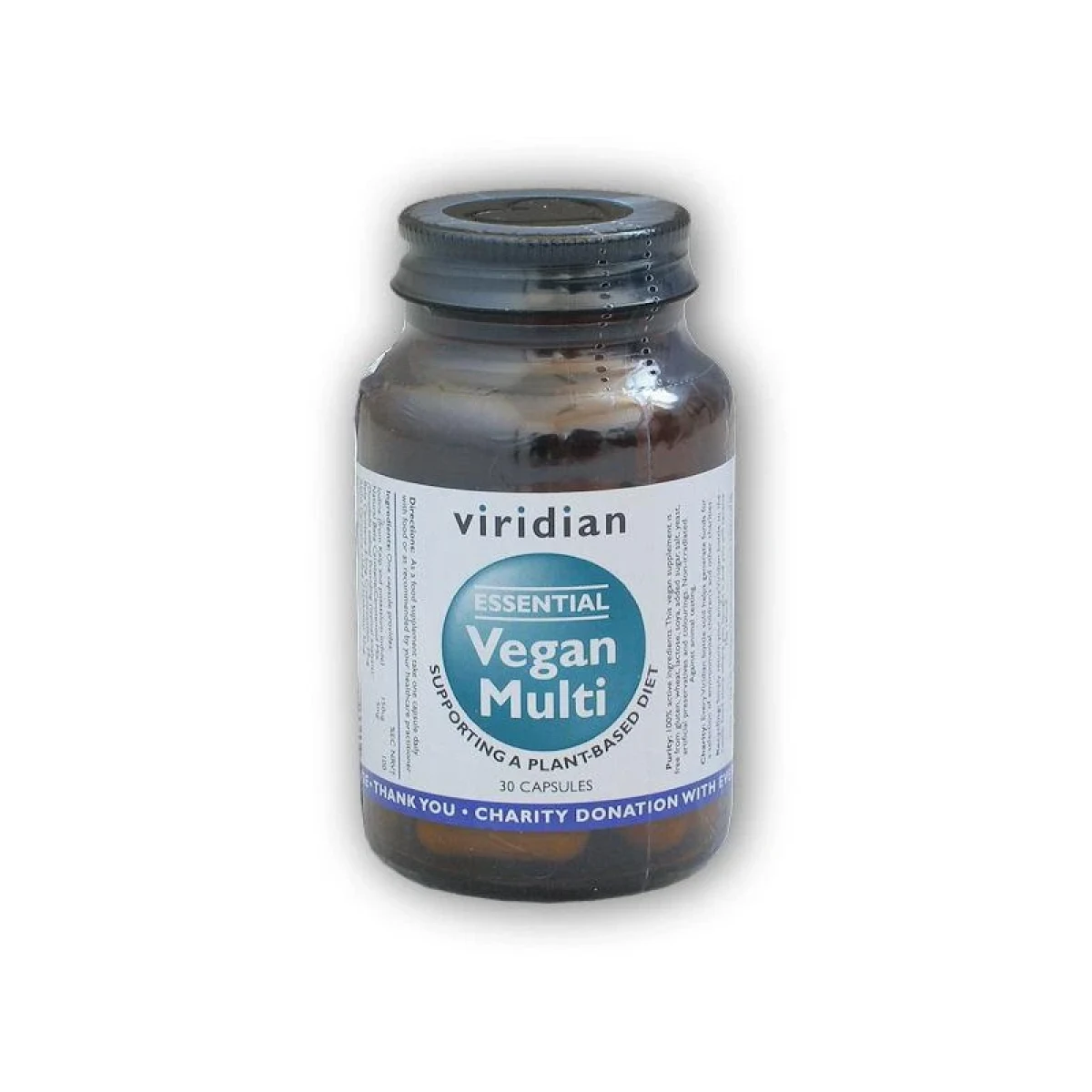 Viridian Vegan Multi 30 kapslí · záber 1