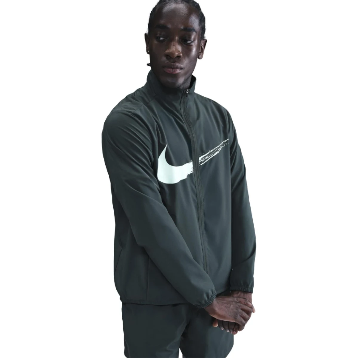 Pánska tréningová bunda NIKE M NK DF FORM JKT GFX SEAWEED MINT FOAM · záber 3