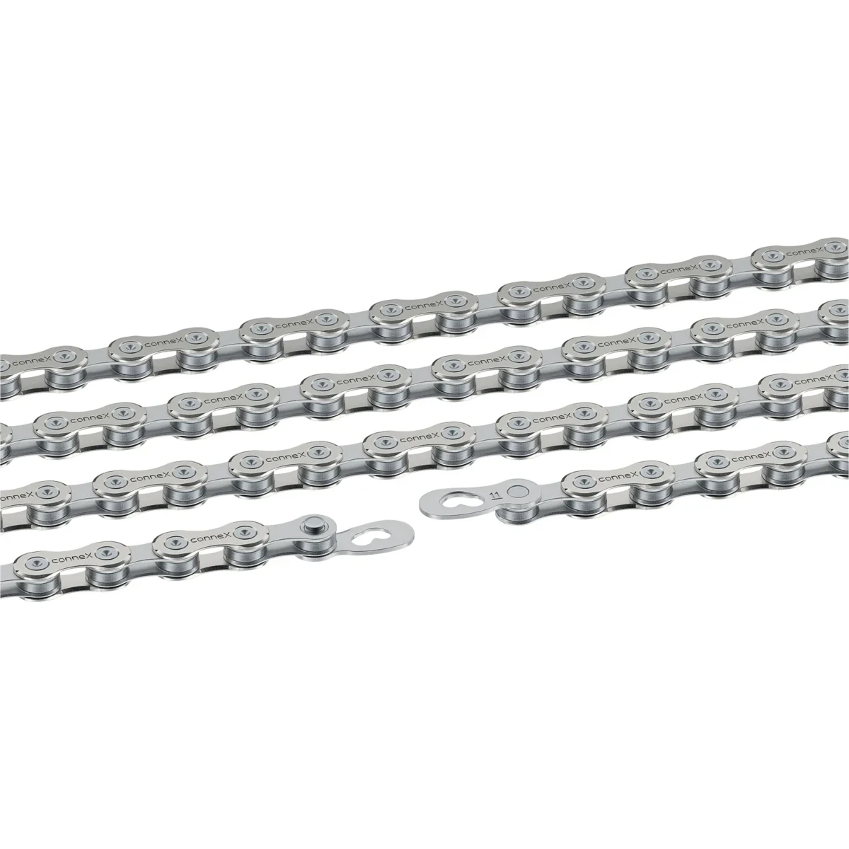CONNEX Řetěz 11sX pro 11-kolo, stříbrný · záber 1