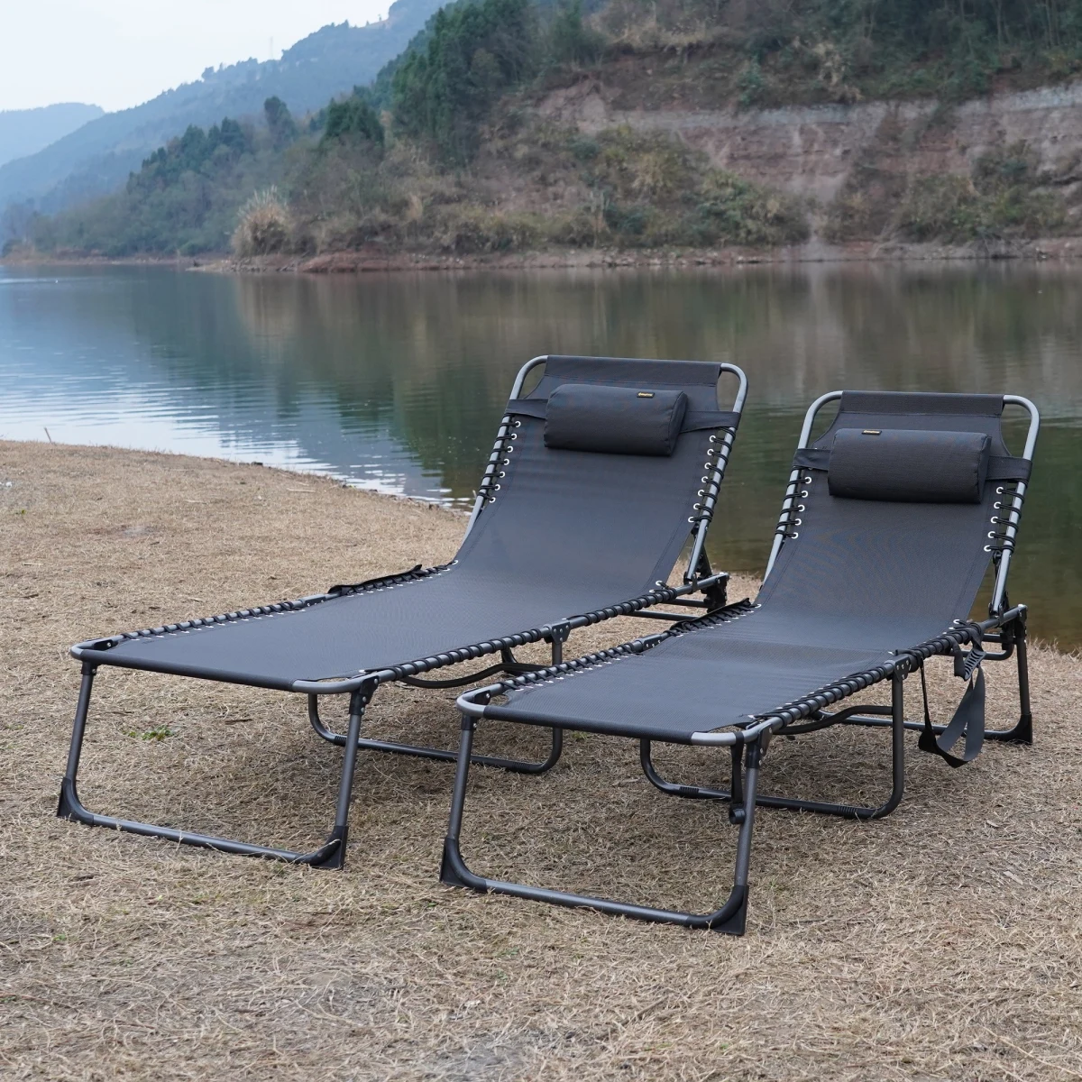 Skladacie ležhátko KING CAMP Bavaria 200 x 68 cm · záber 2