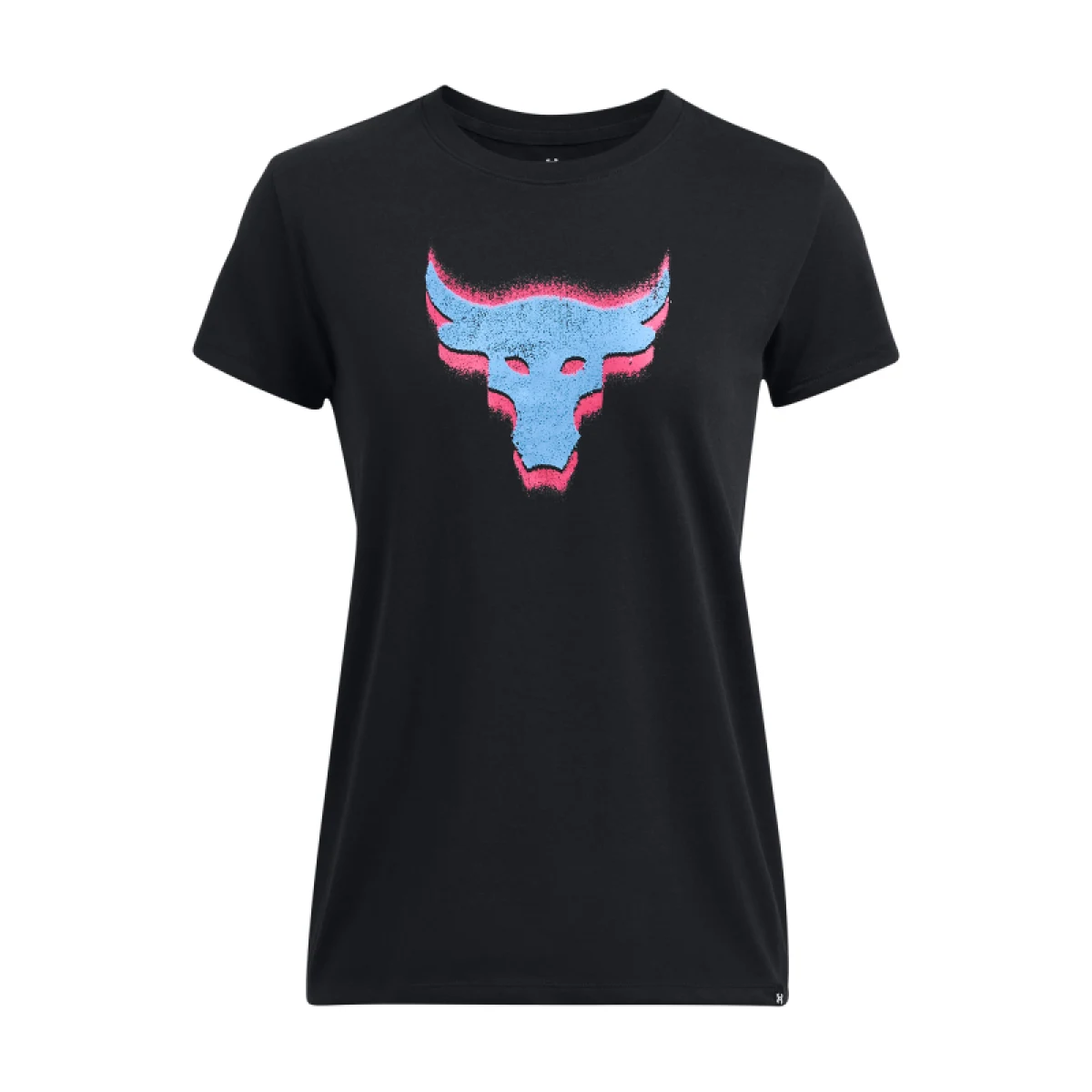 Dámské tričko s krátkým rukávem UNDER ARMOUR PROJECT ROCK PROJECT ROCK W Underground Core T-BLK · záber 3