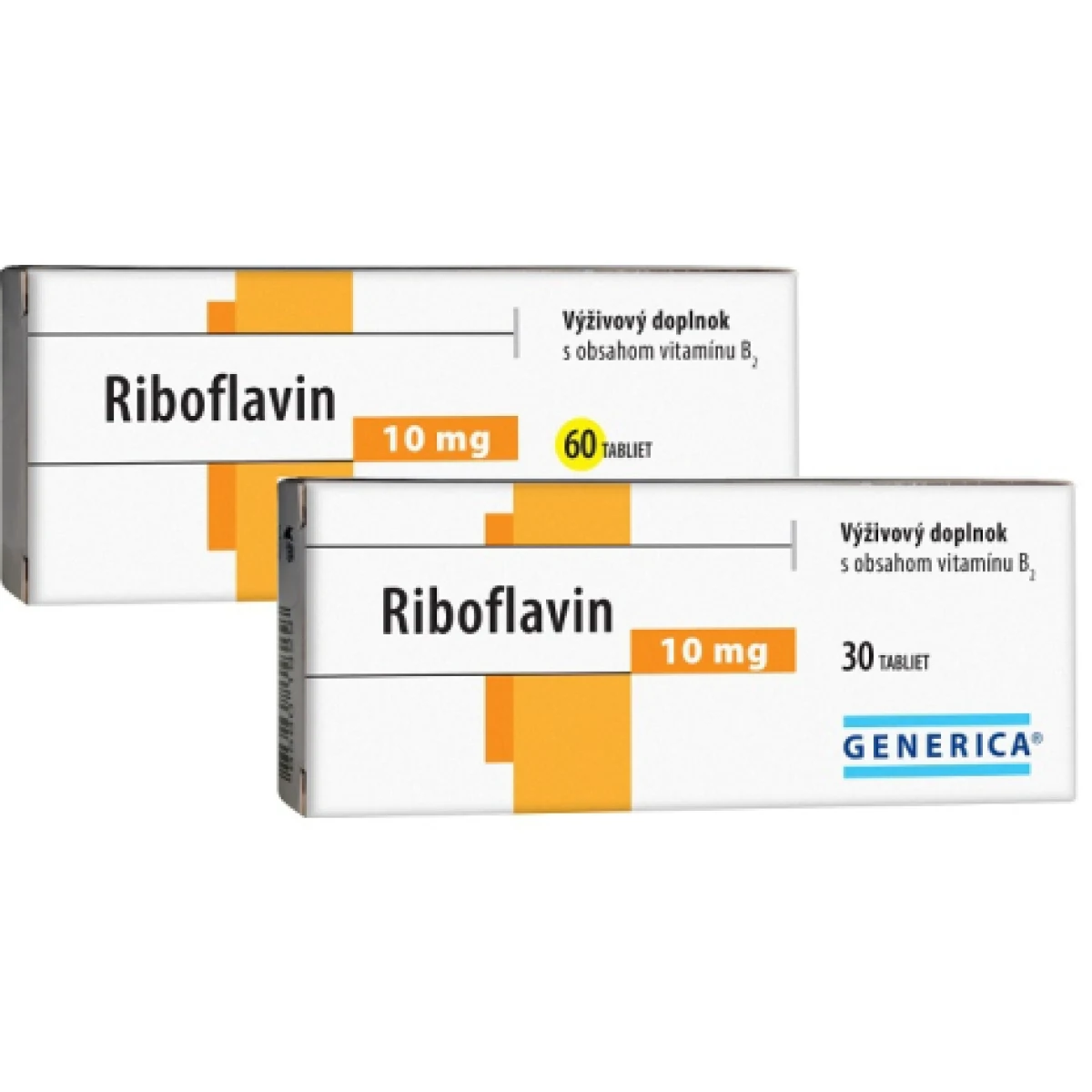 Generica Riboflavin 60 tbl · záber 1