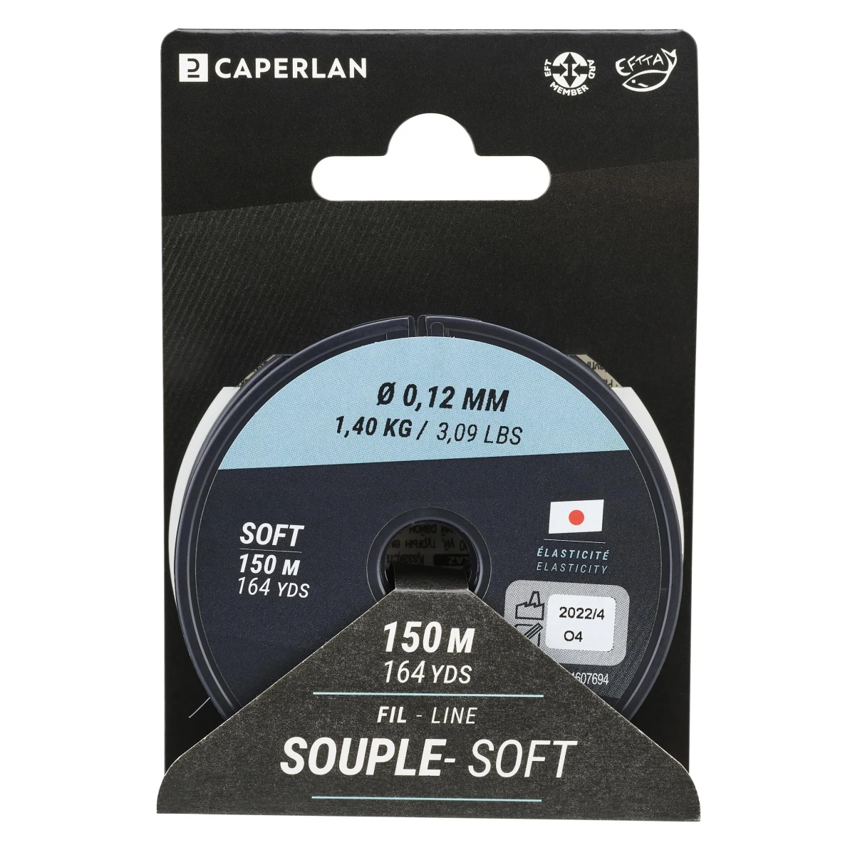 CAPERLAN Rybársky vlasec RWY Soft Cristal 150 m 12/100 · záber 2