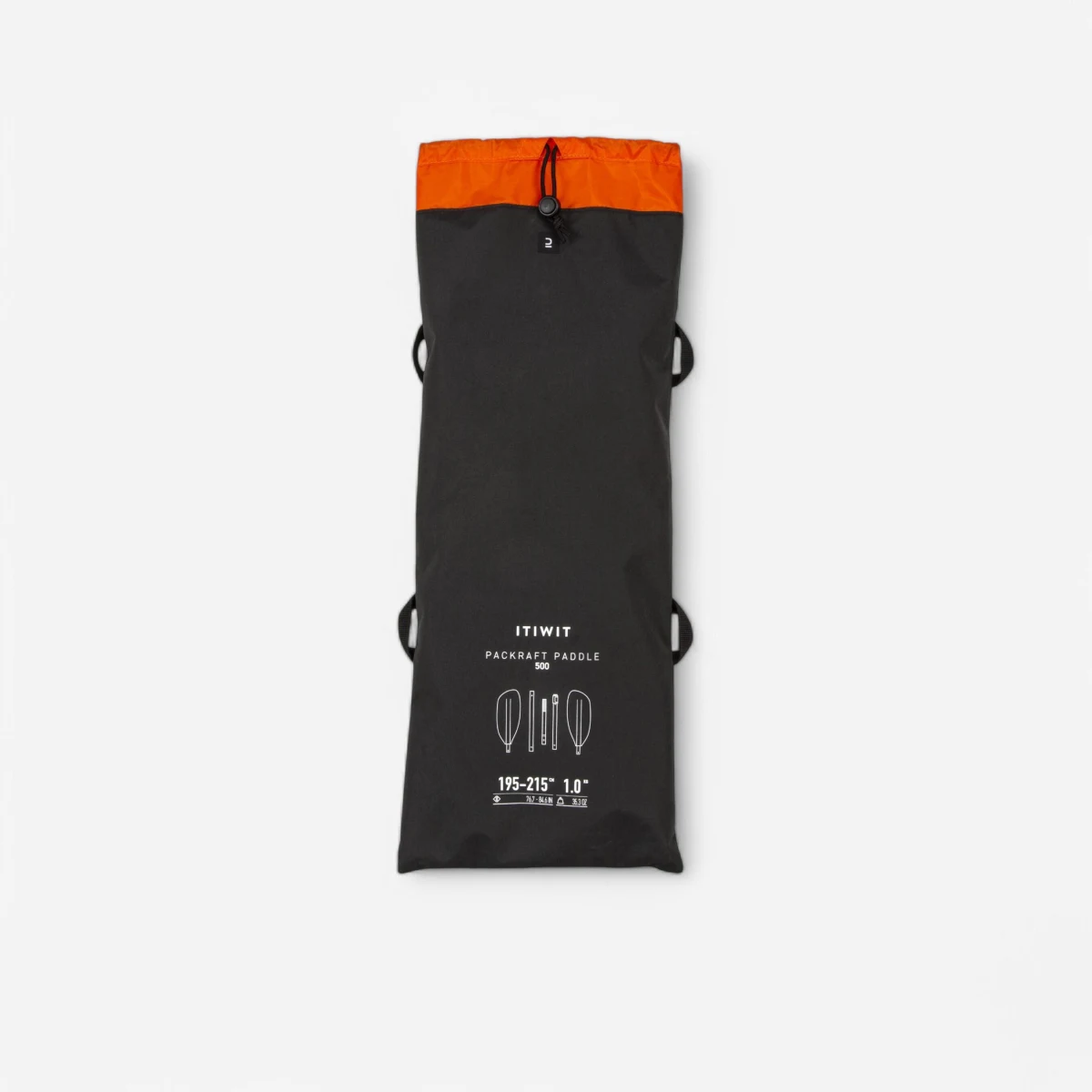 DECATHLON Taška na prenášanie 5-dielneho pádla na packrafting PR500 bez · záber 1