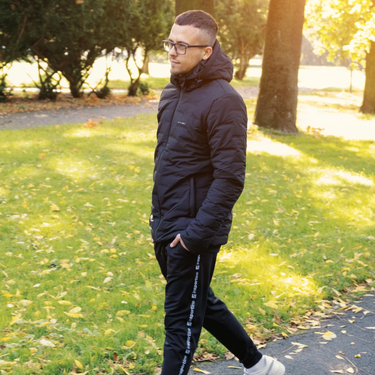 Pánska vyhrievaná bunda W-TEC HEATborg Farba khaki, · záber 3